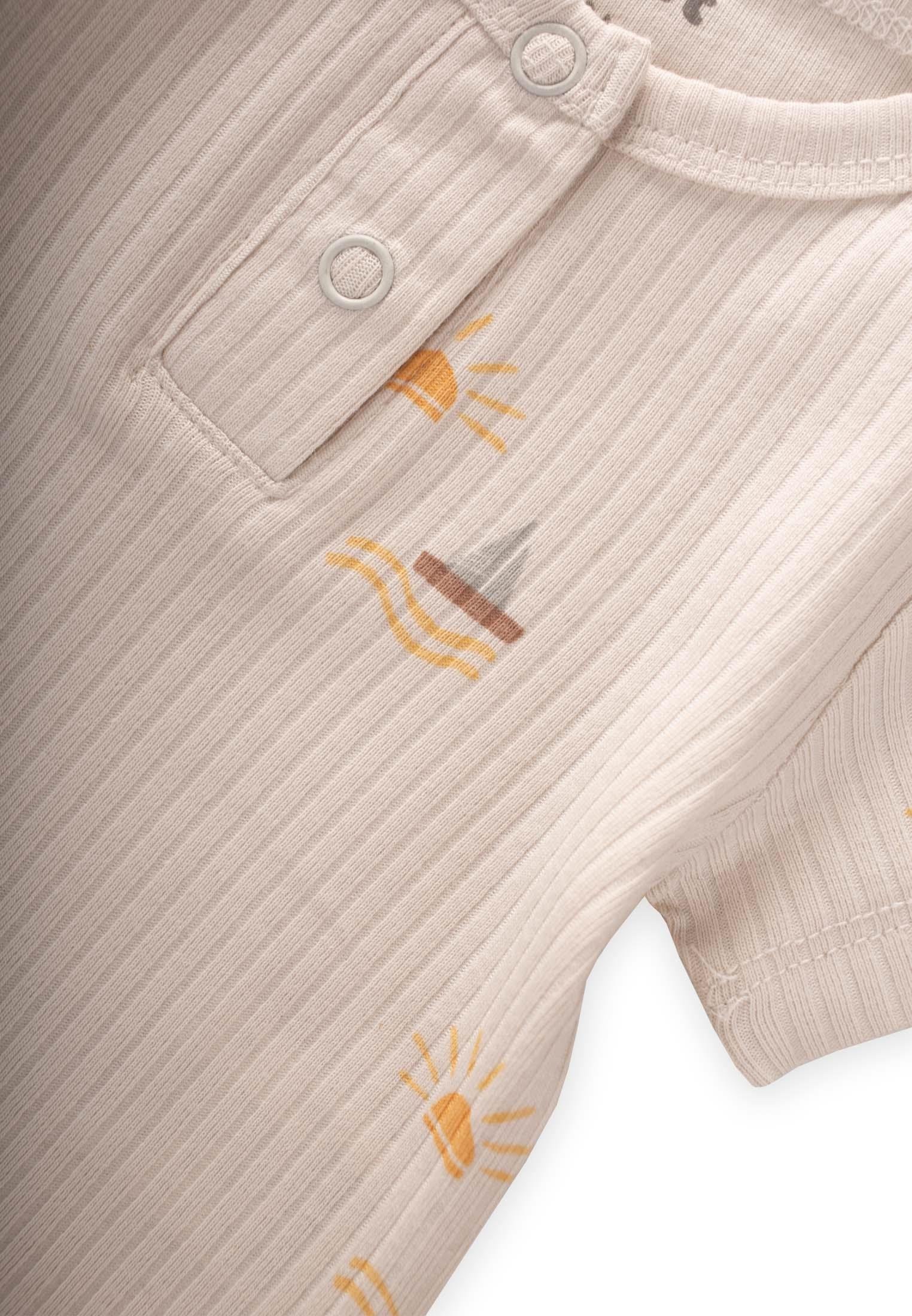 CigitDesenli Zıbın Takım 0-3 Yaş YELKEN DESEN