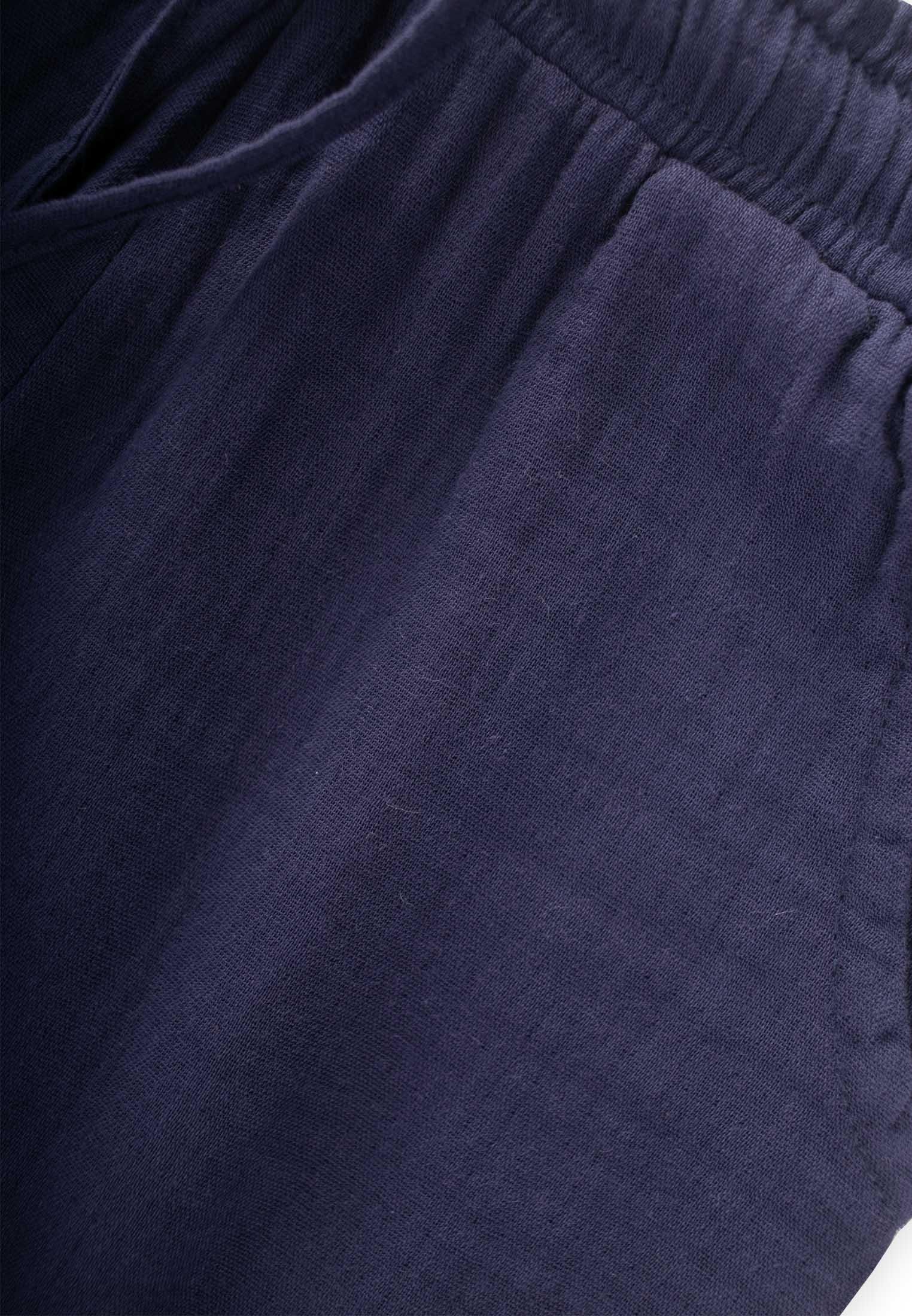 CigitOrganik Müslin Kapri 8-12 Yaş LACİVERT