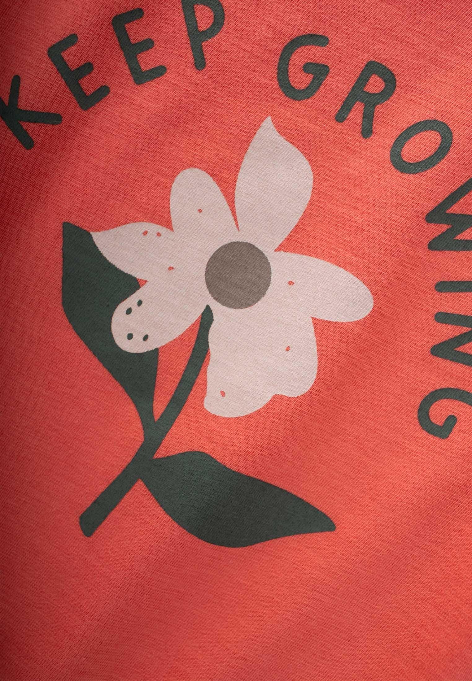 CigitBaskılı T-Shırt Takım 2-8 Yaş MERCAN