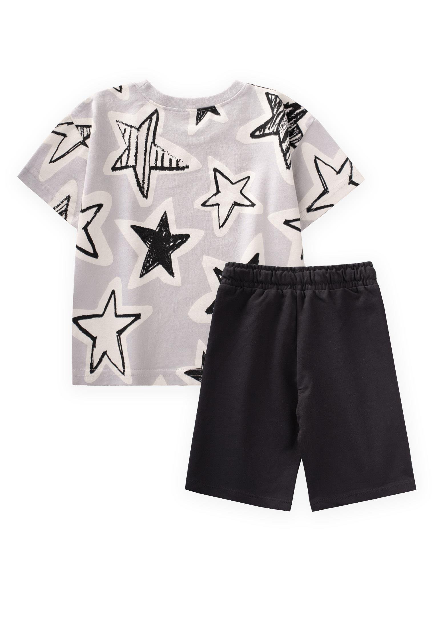 CigitDesenli Basic Kaprili Takım 2-10 Yaş TAŞ