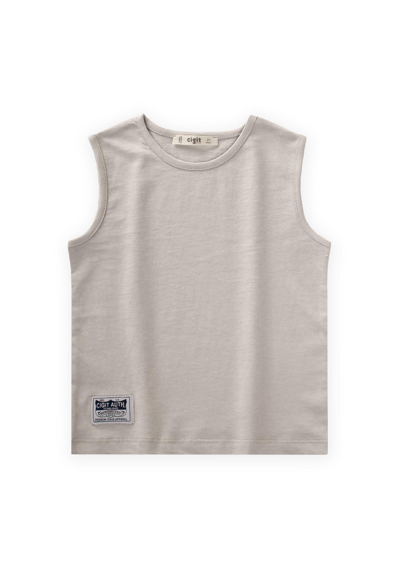 CigitSıfır Kol T-Shırt 2-7 Yaş KREM