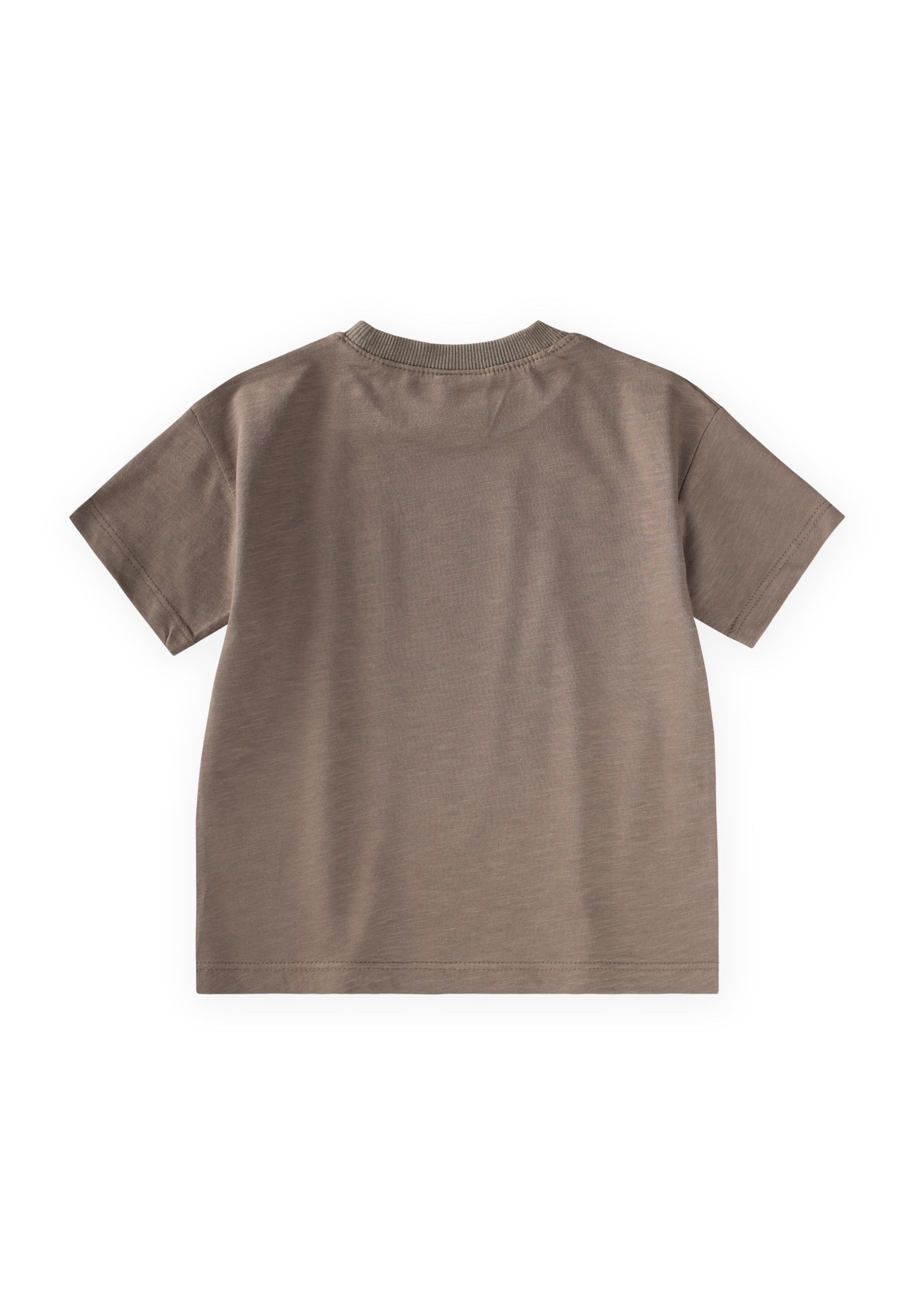 CigitSlogan Baskılı T-Shirt 2-10 Yaş VİZON