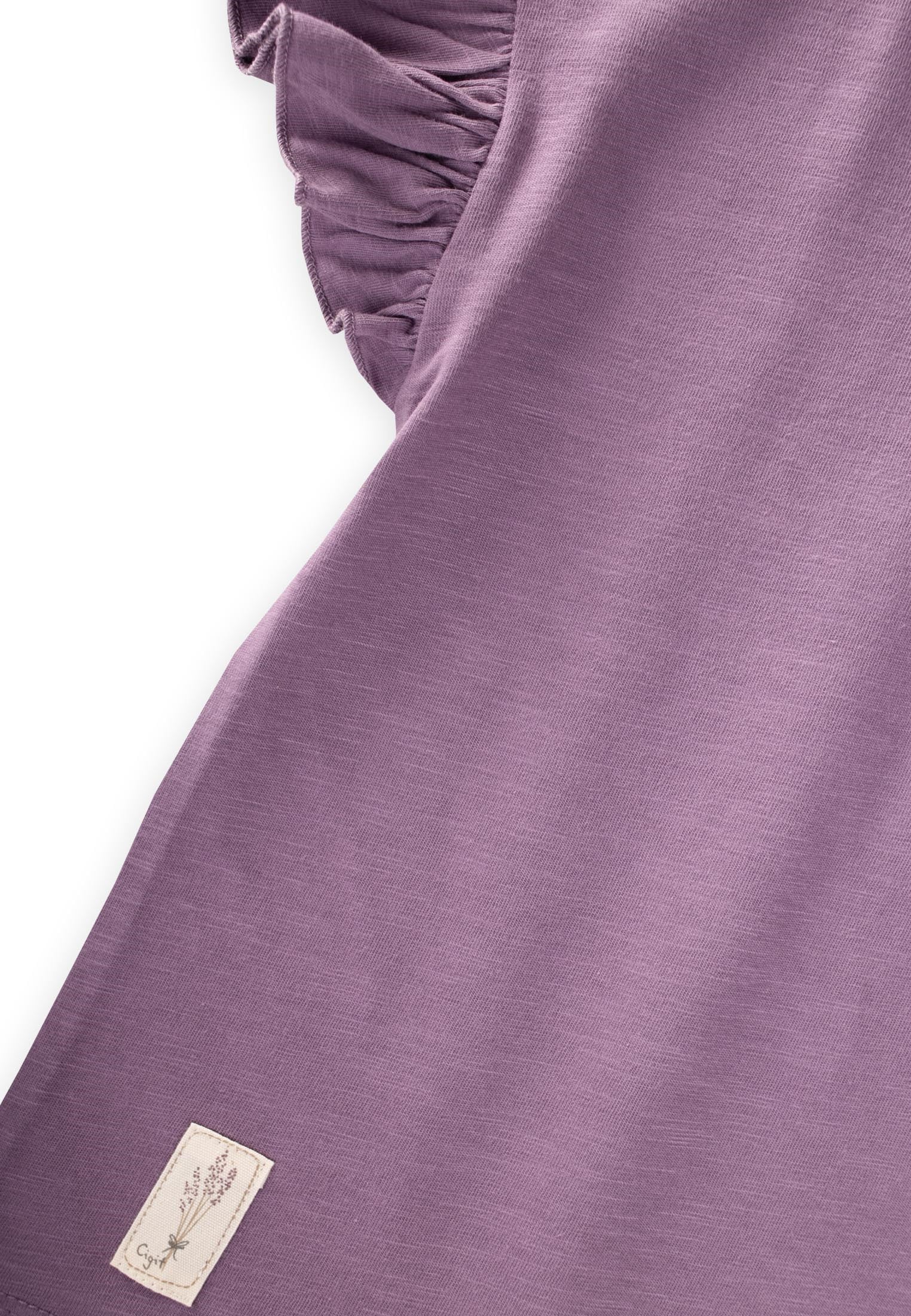 CigitMüslin Şalvarlı T-Shirt Takım 2-10 Yaş MOR