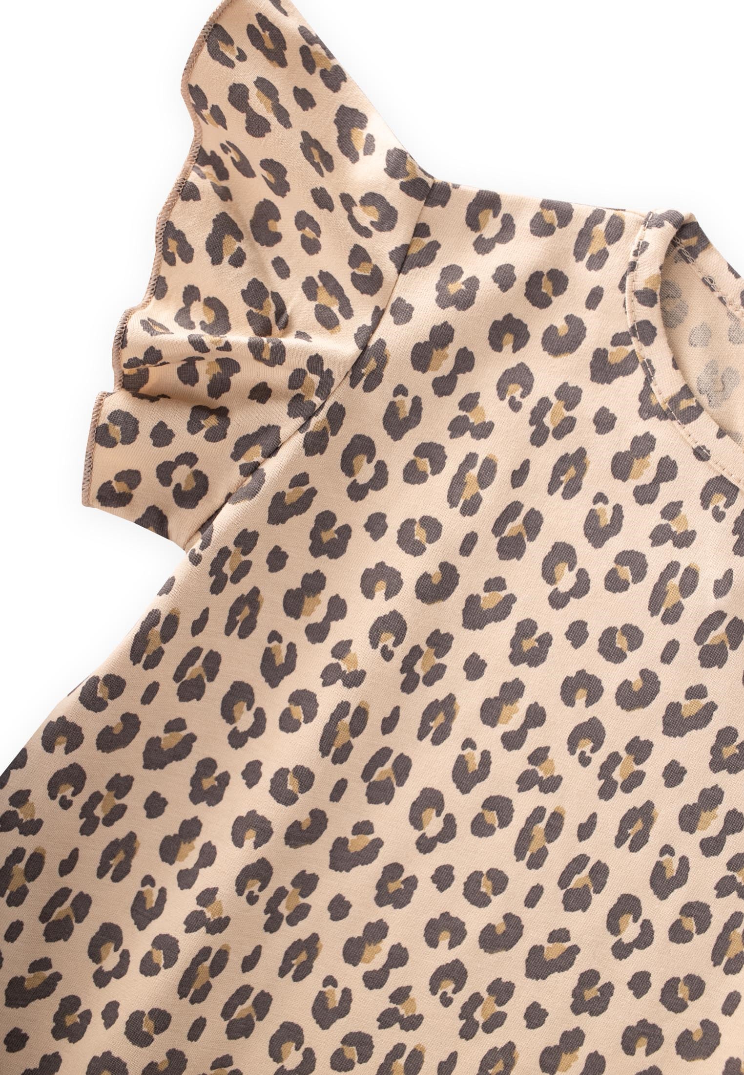 CigitDokuma Pantolonlu T-Shirt Takım 1-8 Yaş BEJ