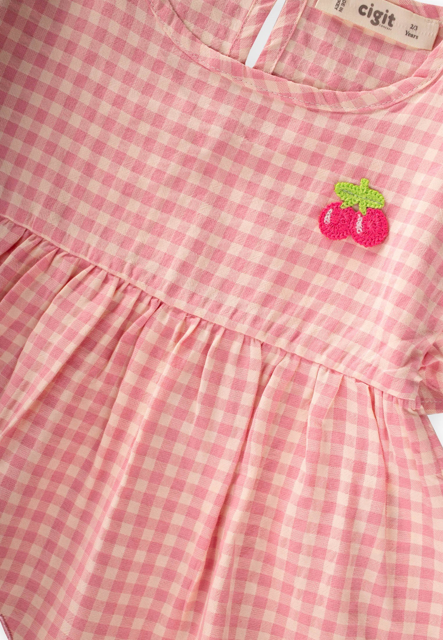 CigitPöti Kare Takım 2-6 Yaş PEMBE EKOSE