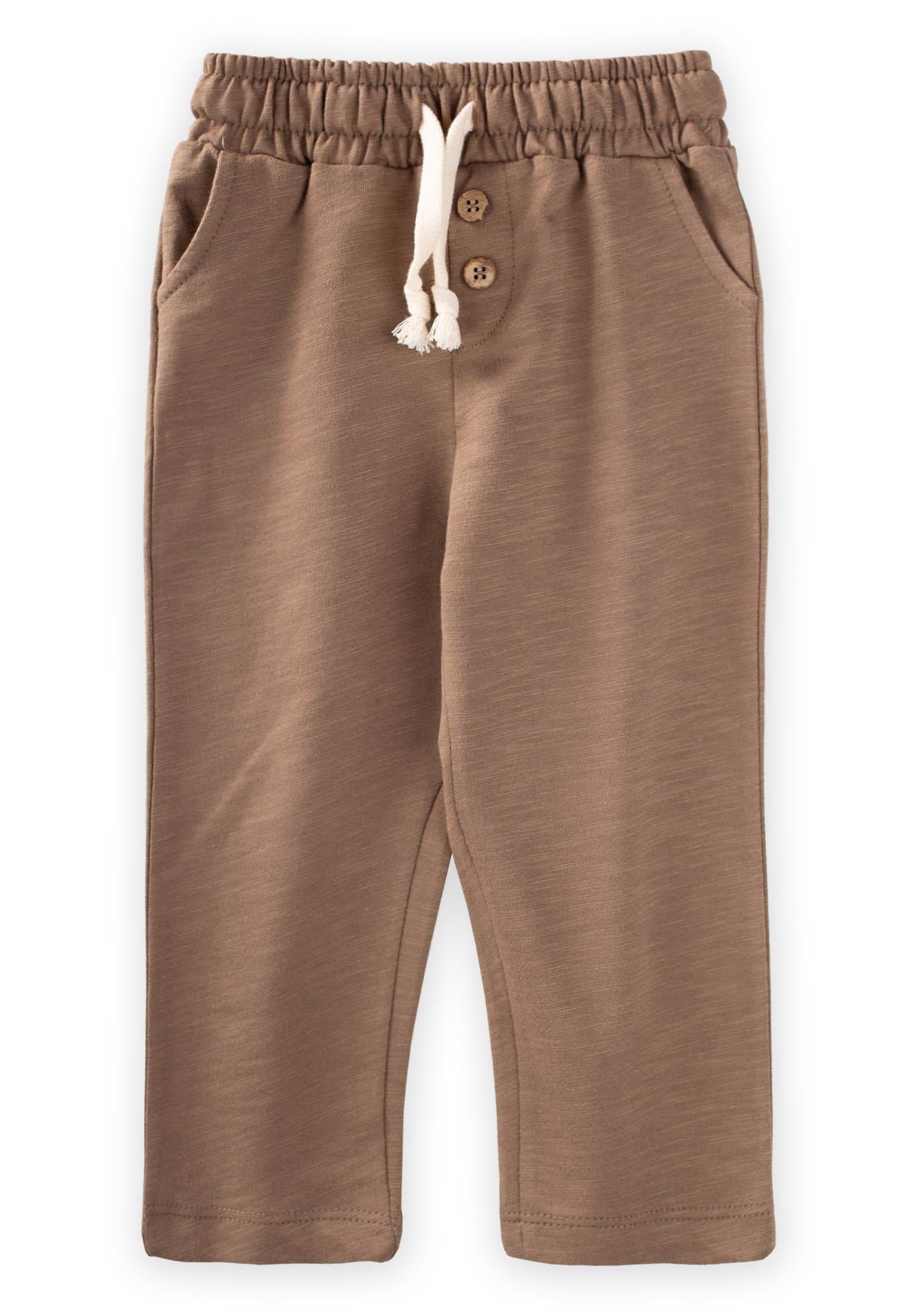 CigitCepli Patlı Erkek Eşofman 1-9 Yaş VİZON