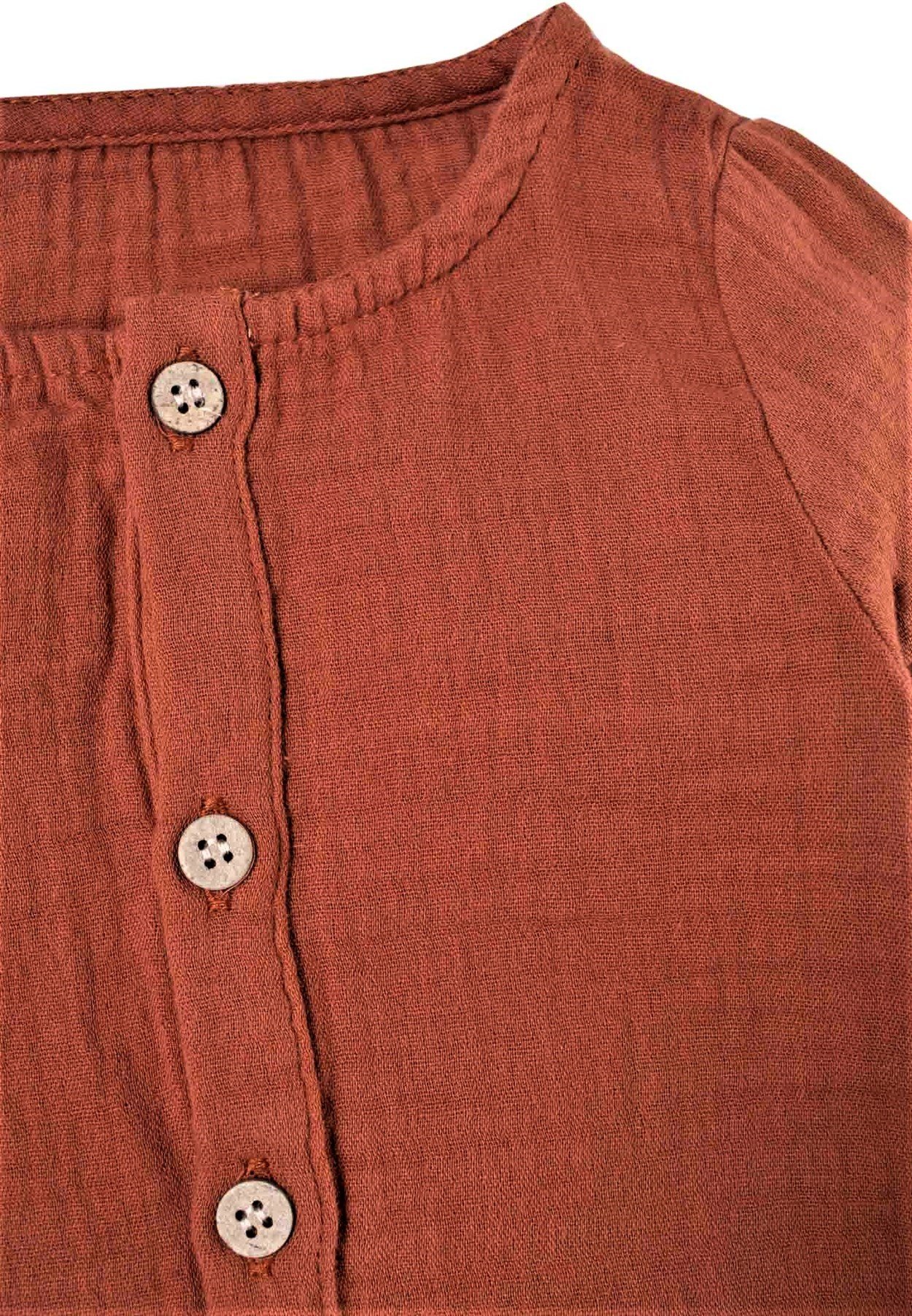 70783 - 5067CigitBohem Müslin Tulum 0-4 Yaş RUST
