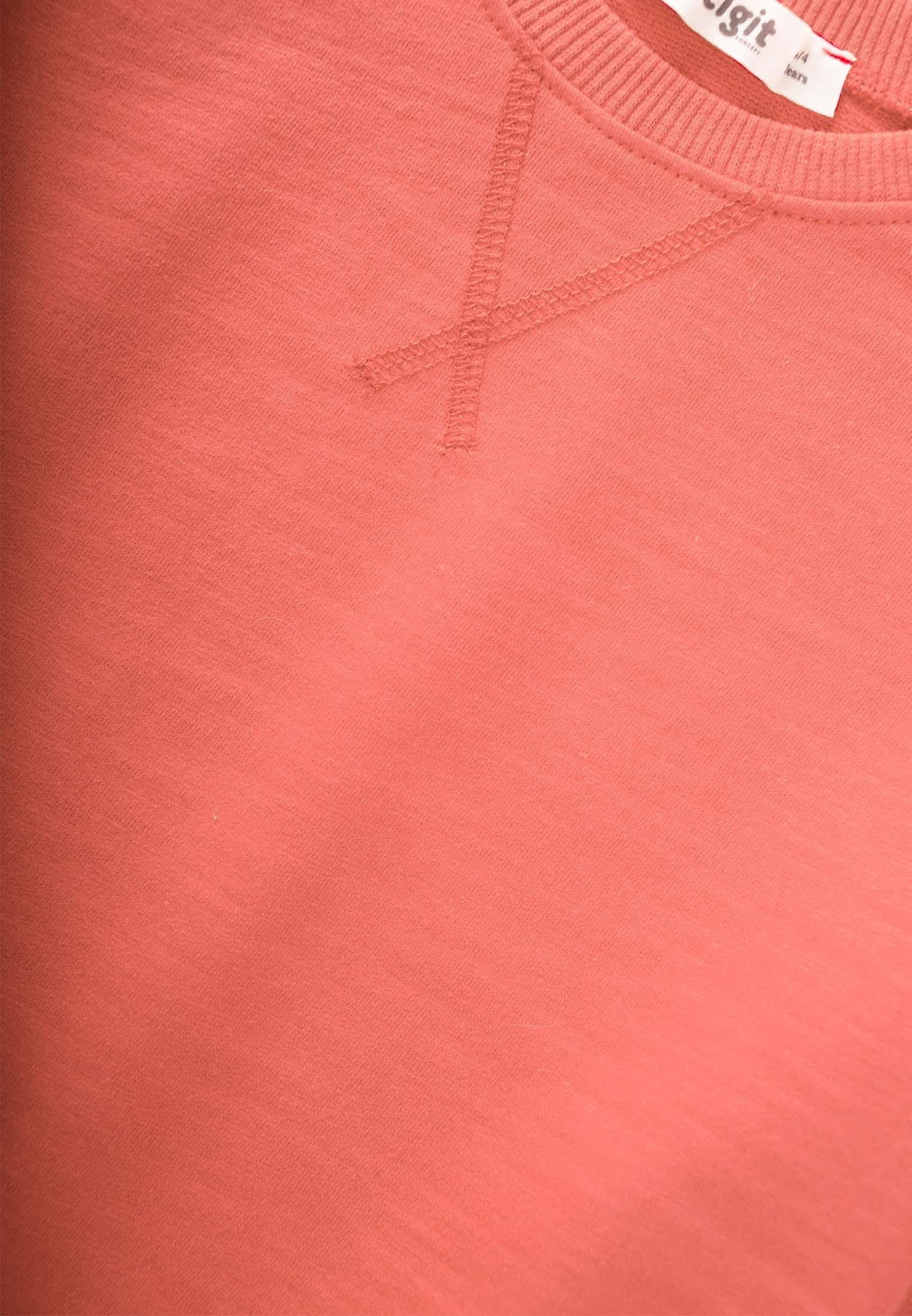 CigitBasıc Sweatshırt Takım 3-8 Yaş ORANJ