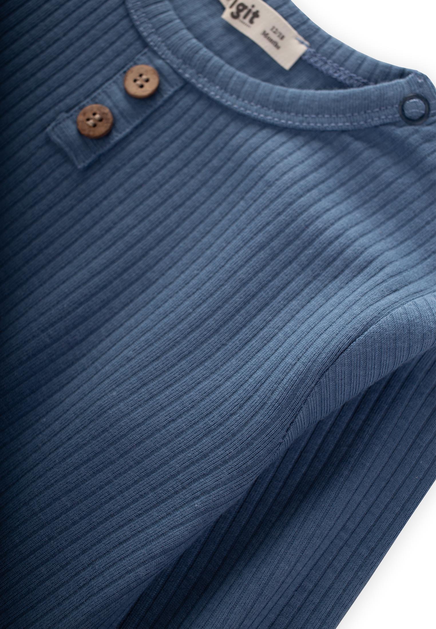 CigitFitilli Basic Mevsimlik Takım 0-5 Yaş İNDİGO MAVİ