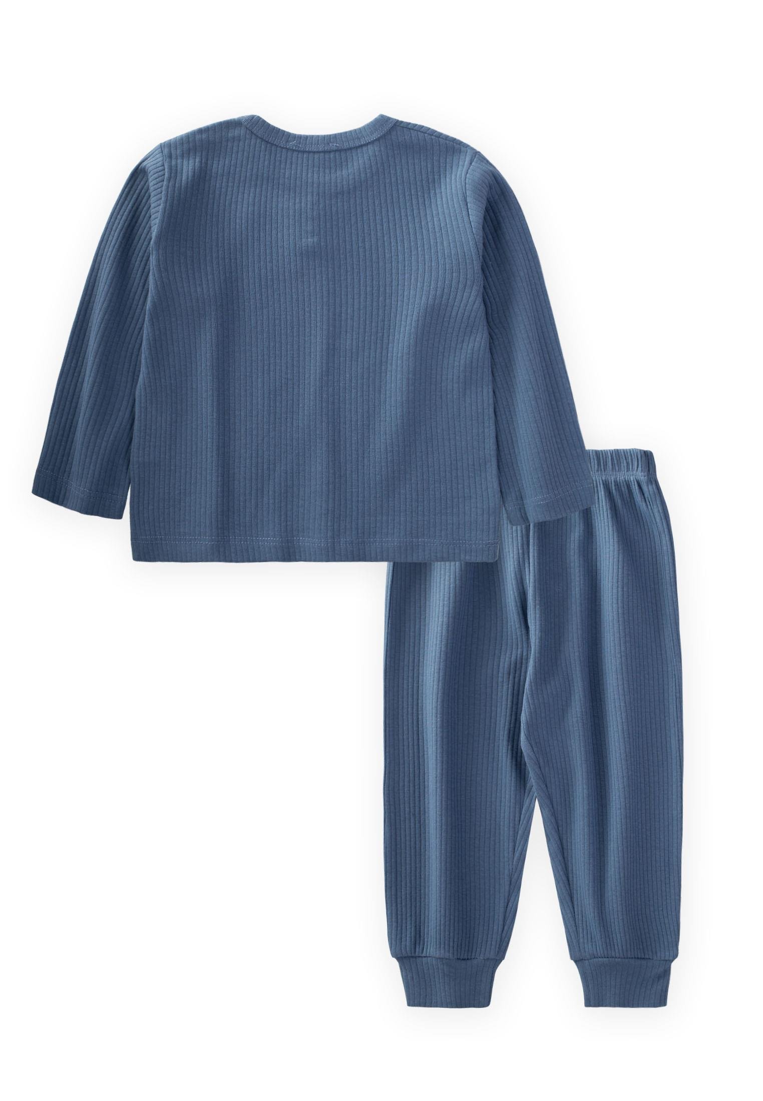 CigitFitilli Basic Mevsimlik Takım 0-5 Yaş İNDİGO MAVİ