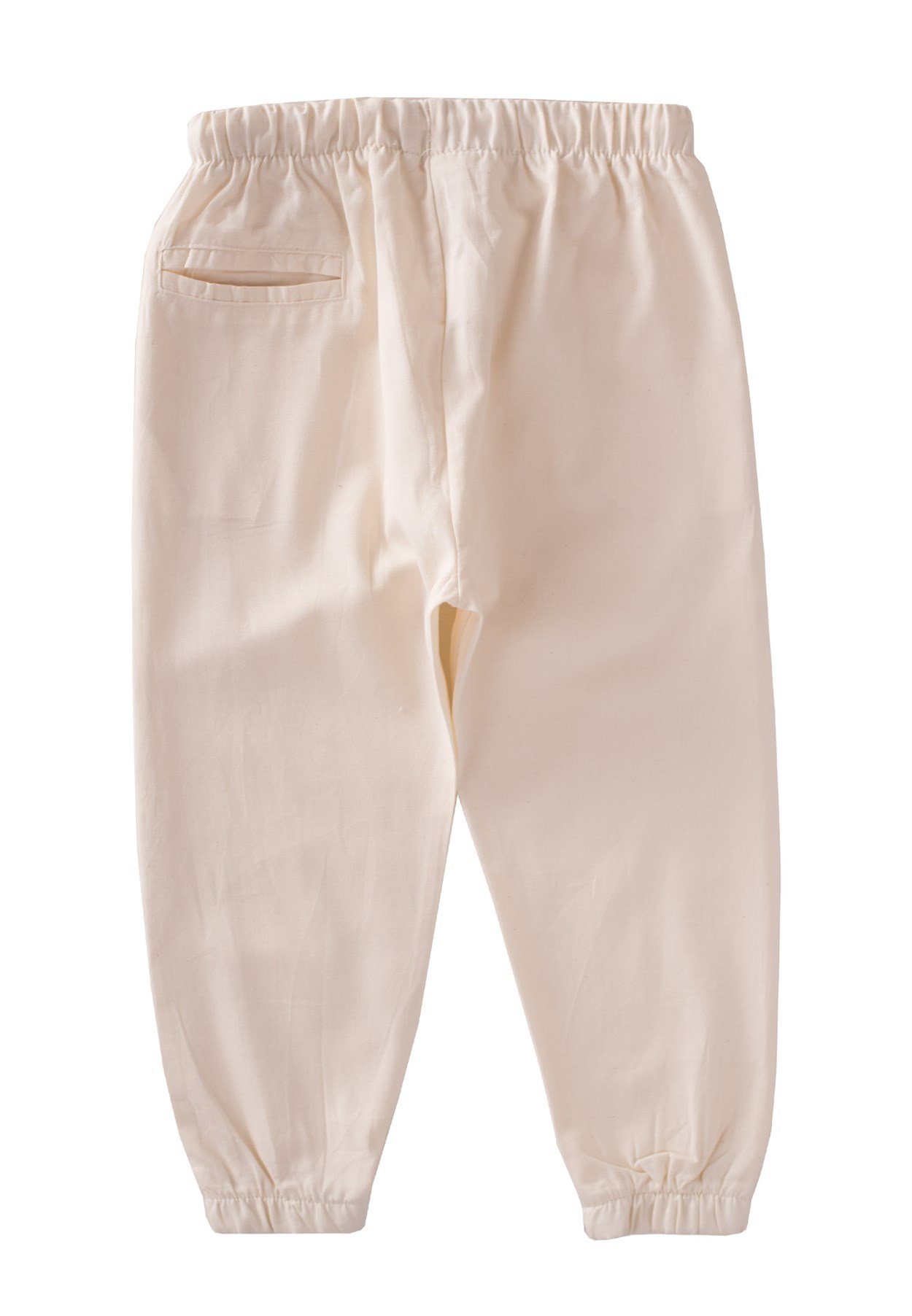 70925 - 5078CigitGabardin Pantolon 8-12 Yaş KREM