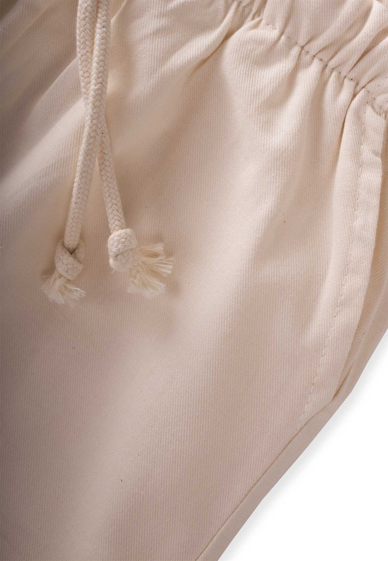 70926 - 5078CigitGabardin Pantolon 2-8 Yaş KREM