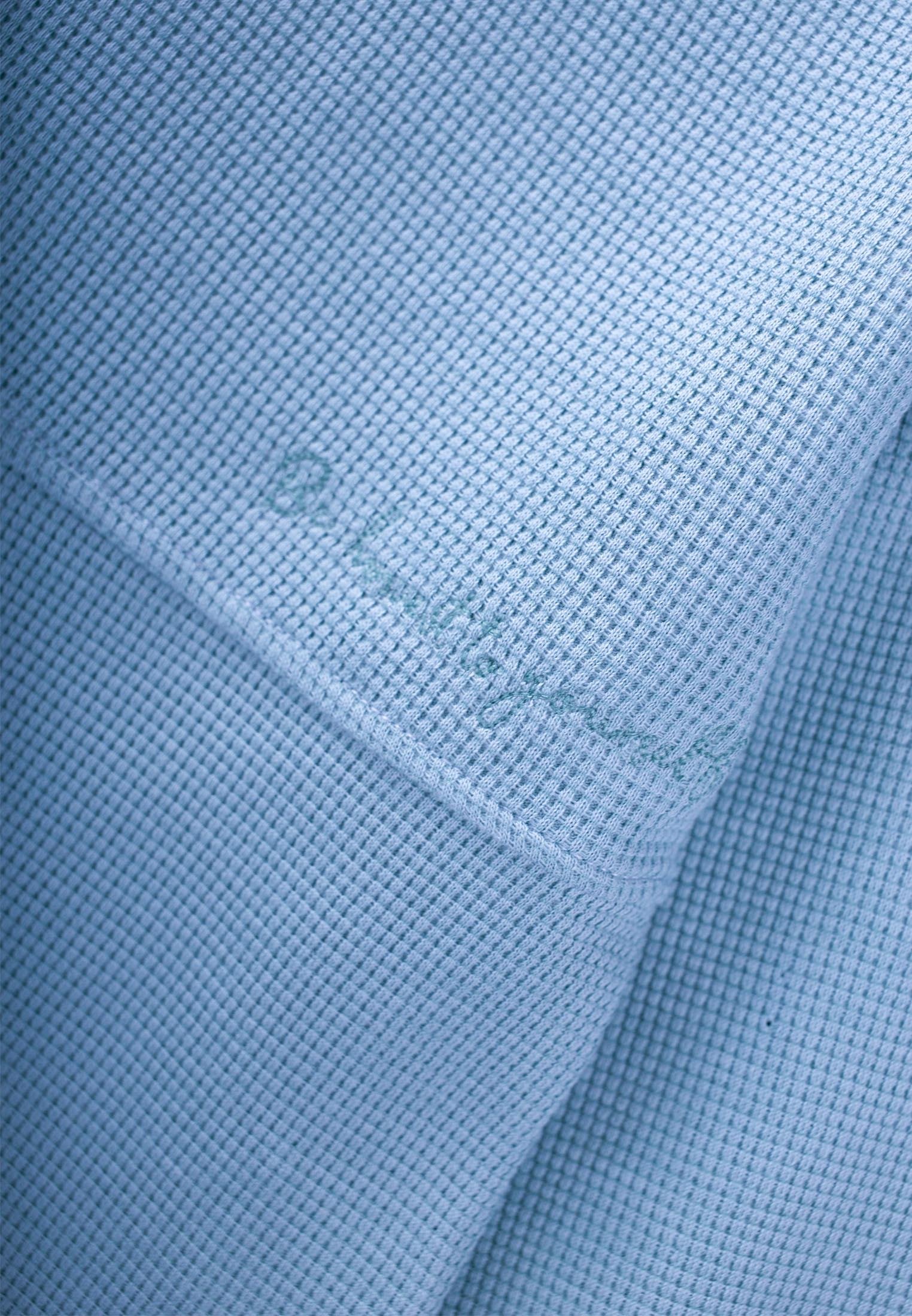 CigitOversize Waffle Mevsimlik T-Shırt 2-14 Yaş İNDİGO MAVİ