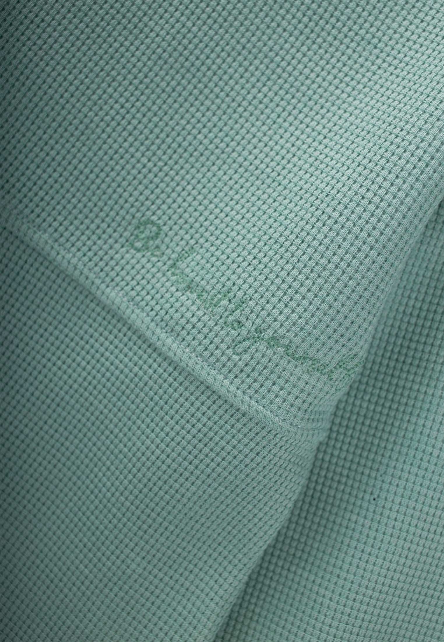 CigitOversize Waffle Mevsimlik T-Shırt 2-14 Yaş YEŞİL