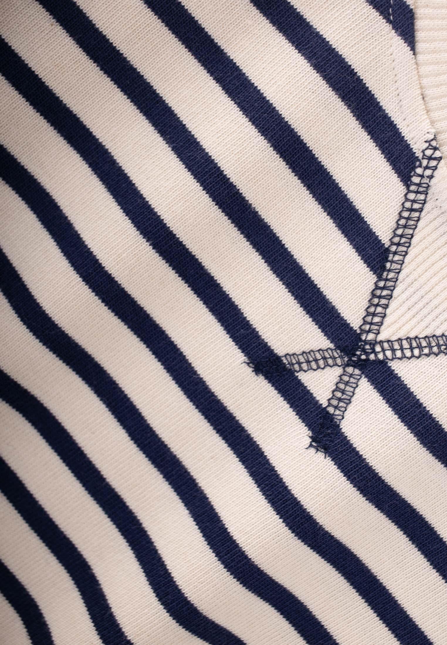 CigitÇizgili Karyoka Detaylı Mevsimlik Sweat 2-12 Yaş LACİVERT