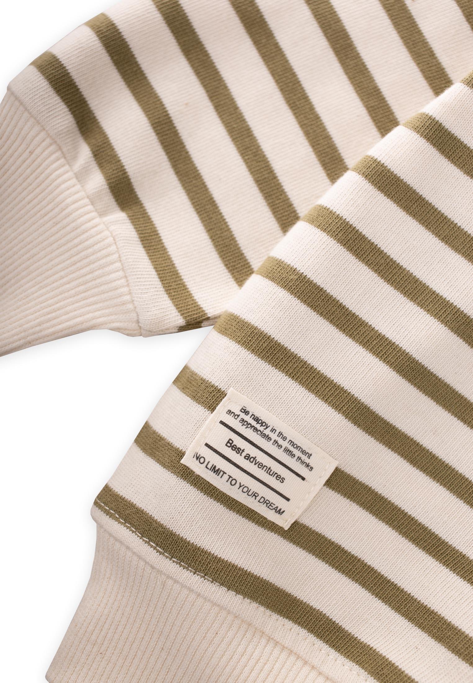 CigitÇizgili Hırka 2-10 Yaş OLİVE