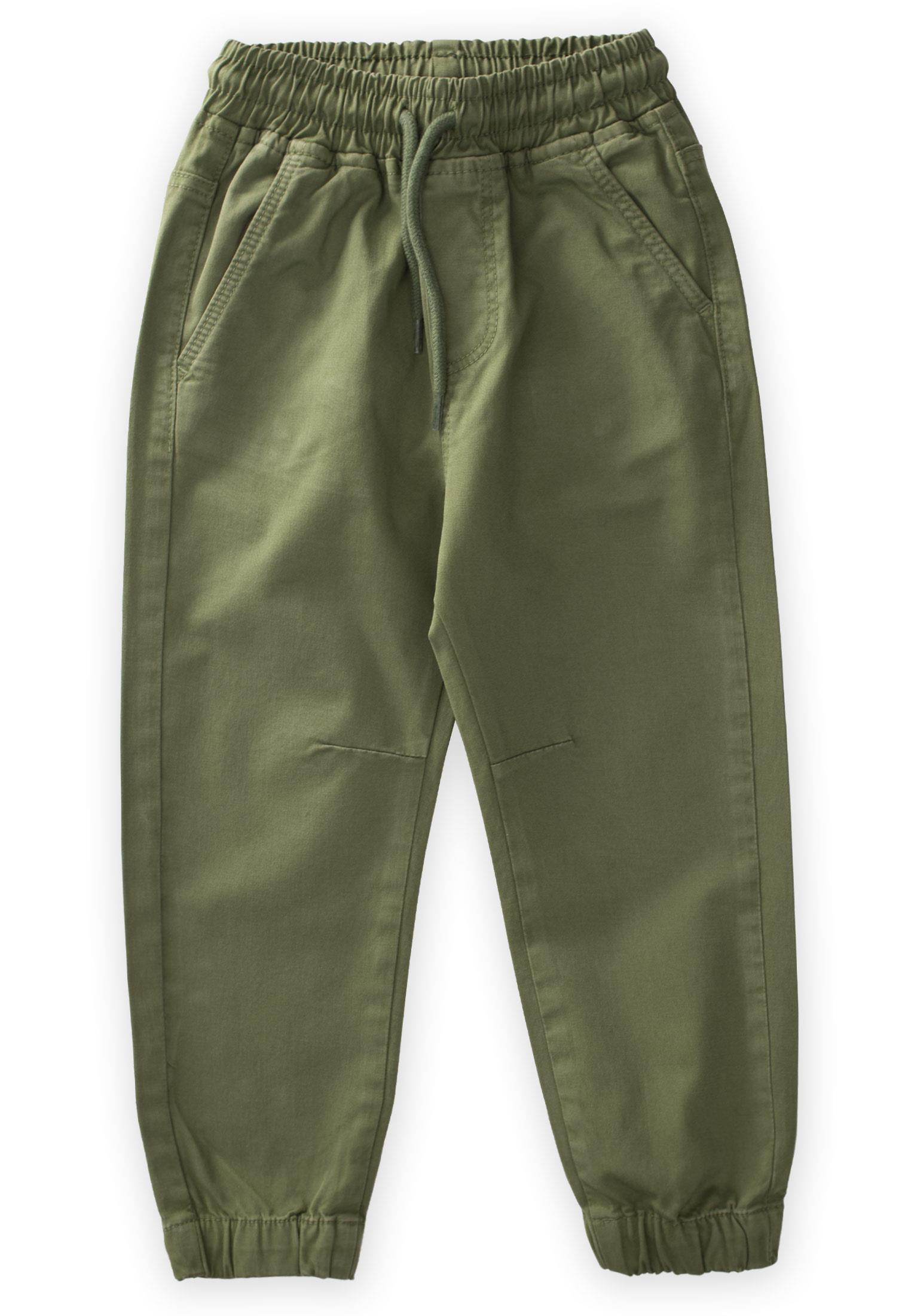 CigitJogger Pantolon 3-8 Yaş HAKİ YEŞİL