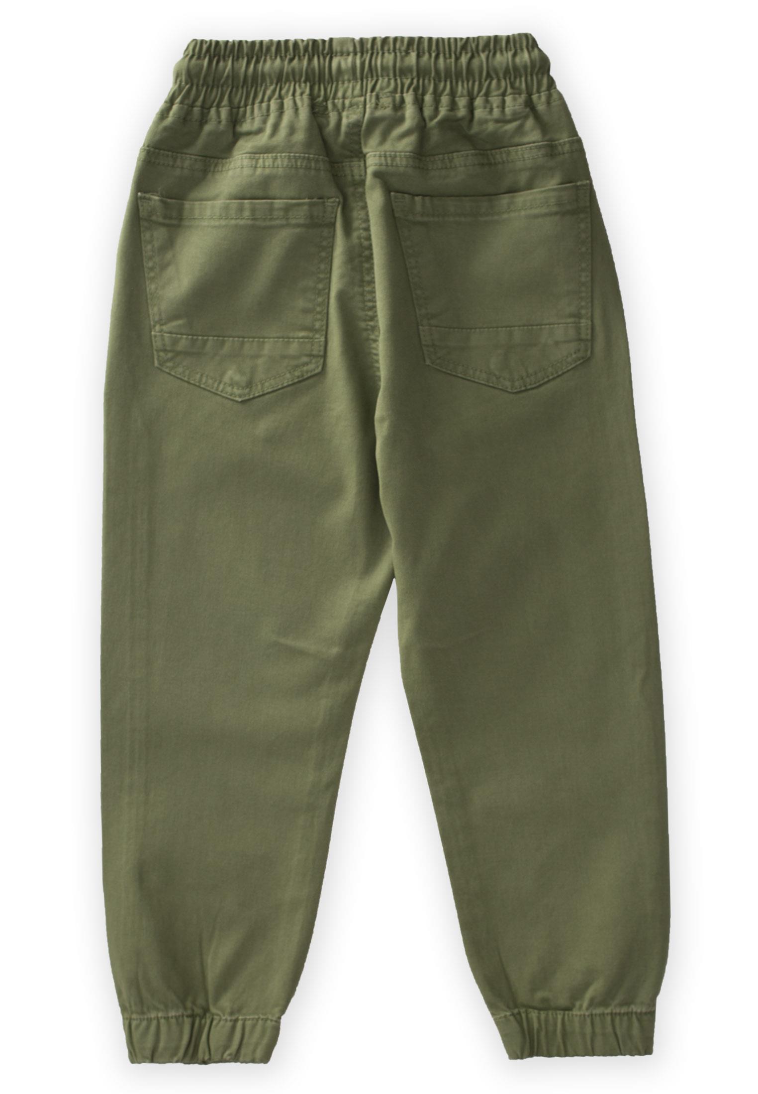 CigitJogger Pantolon 3-8 Yaş HAKİ YEŞİL