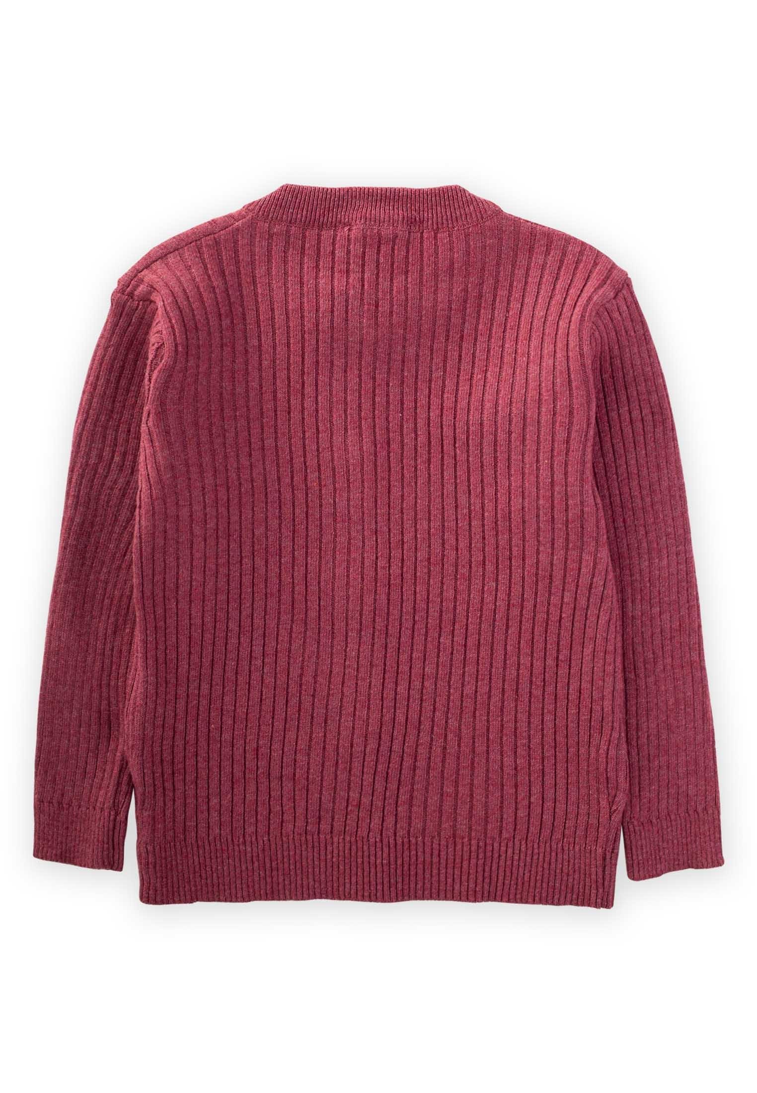 CigitFitilli Triko Hırka 1-5 Yaş BORDO