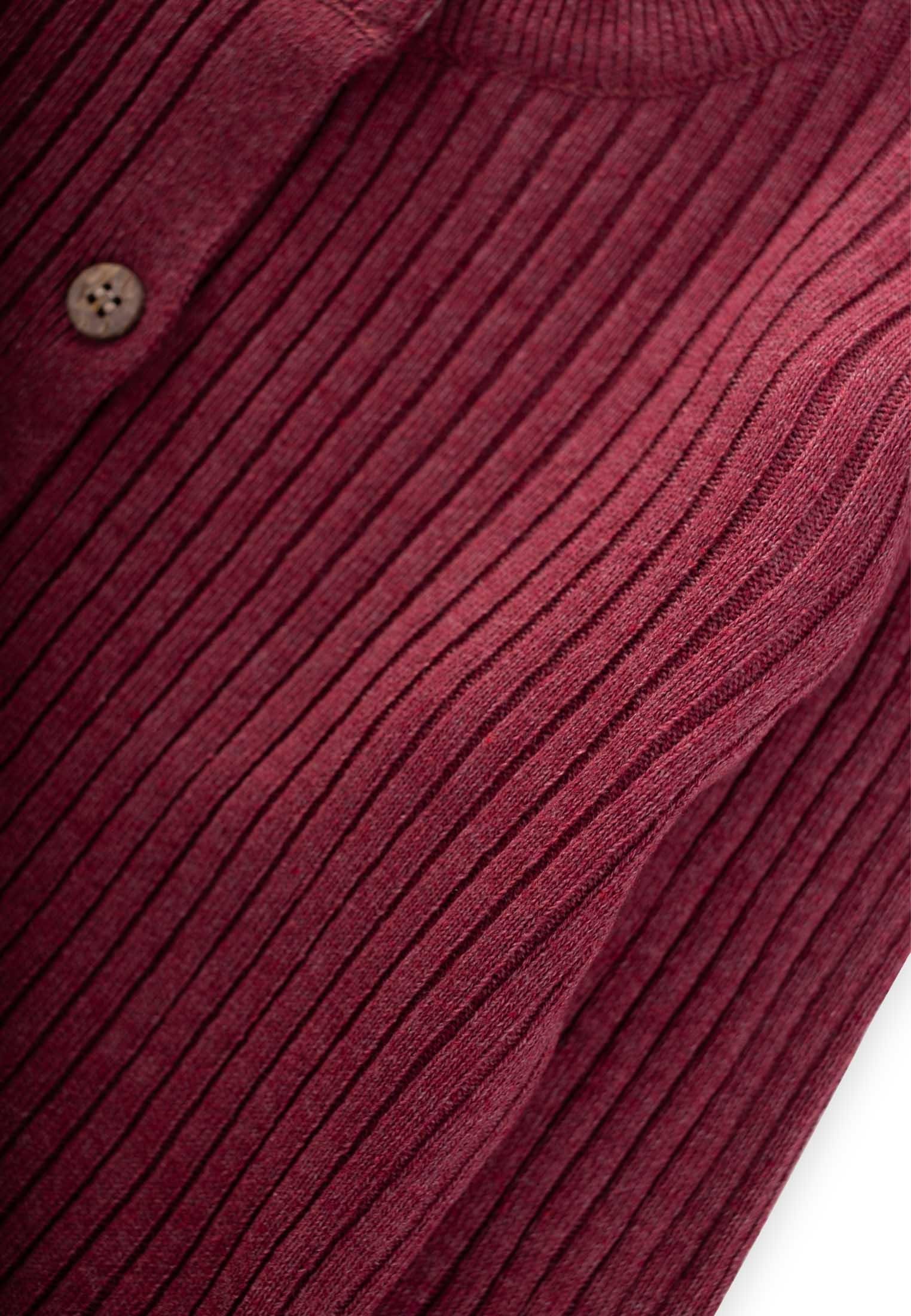 CigitFitilli Triko Hırka 1-5 Yaş BORDO