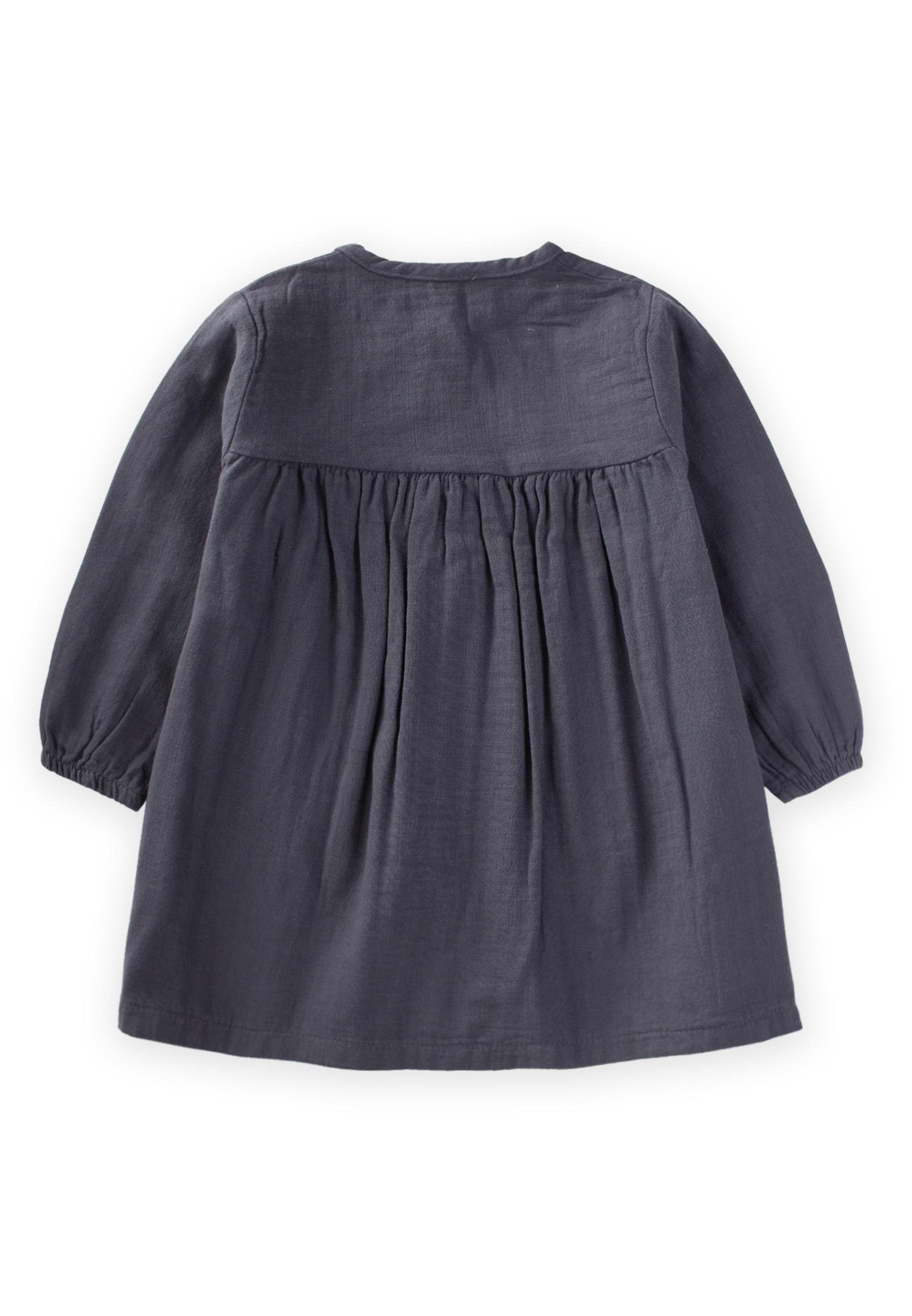 CigitFlamlı Mevsimlik Elbise 1-10 Yaş ANTRASİT