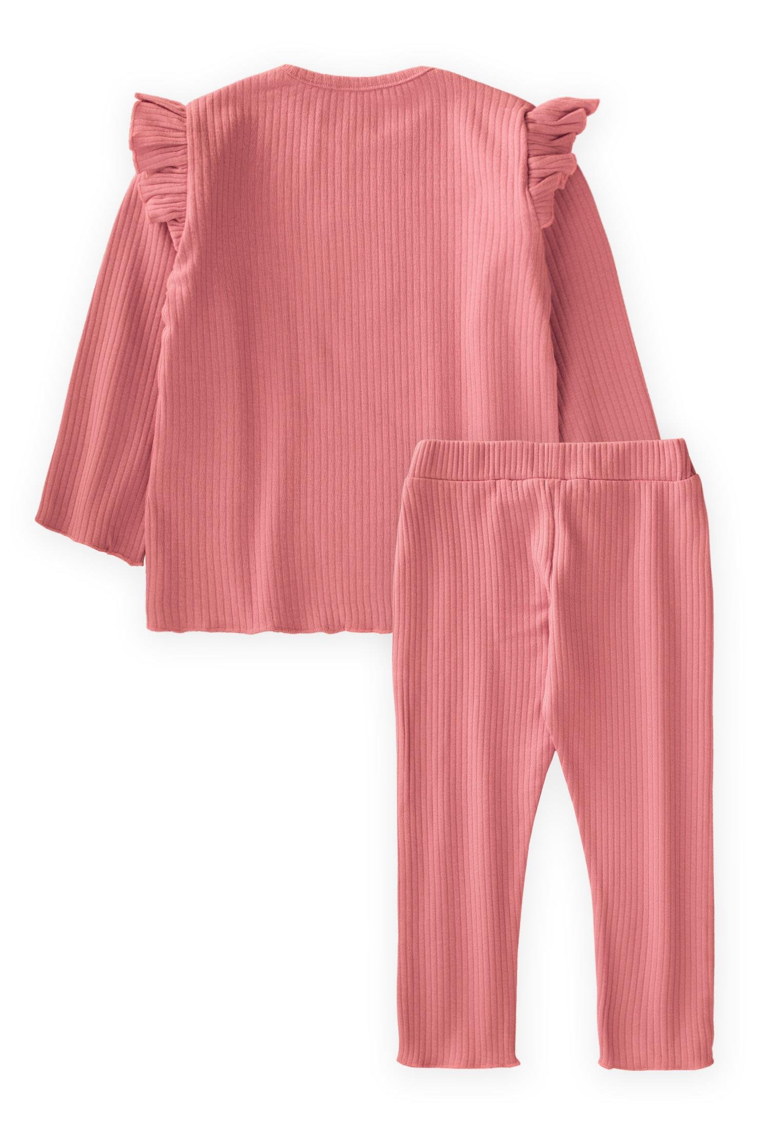 CigitEtiket Detaylı Mevsimlik Kız Takım 1-10 Yaş MERCAN