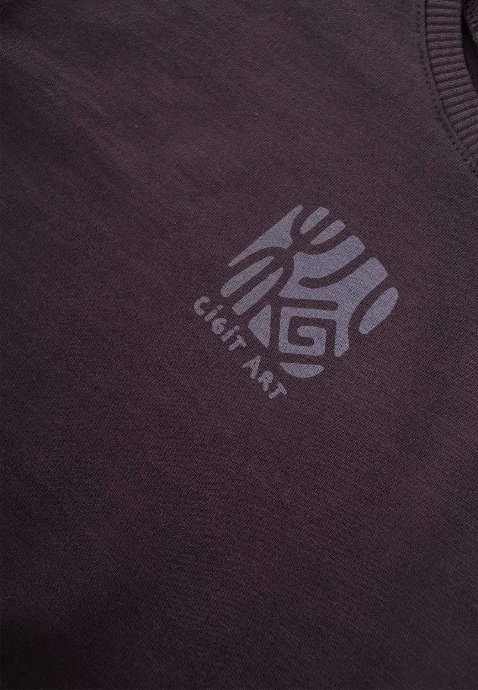 CigitCigit Art Baskılı Sweatshırt Takım 1-10 Yaş ANTRASİT