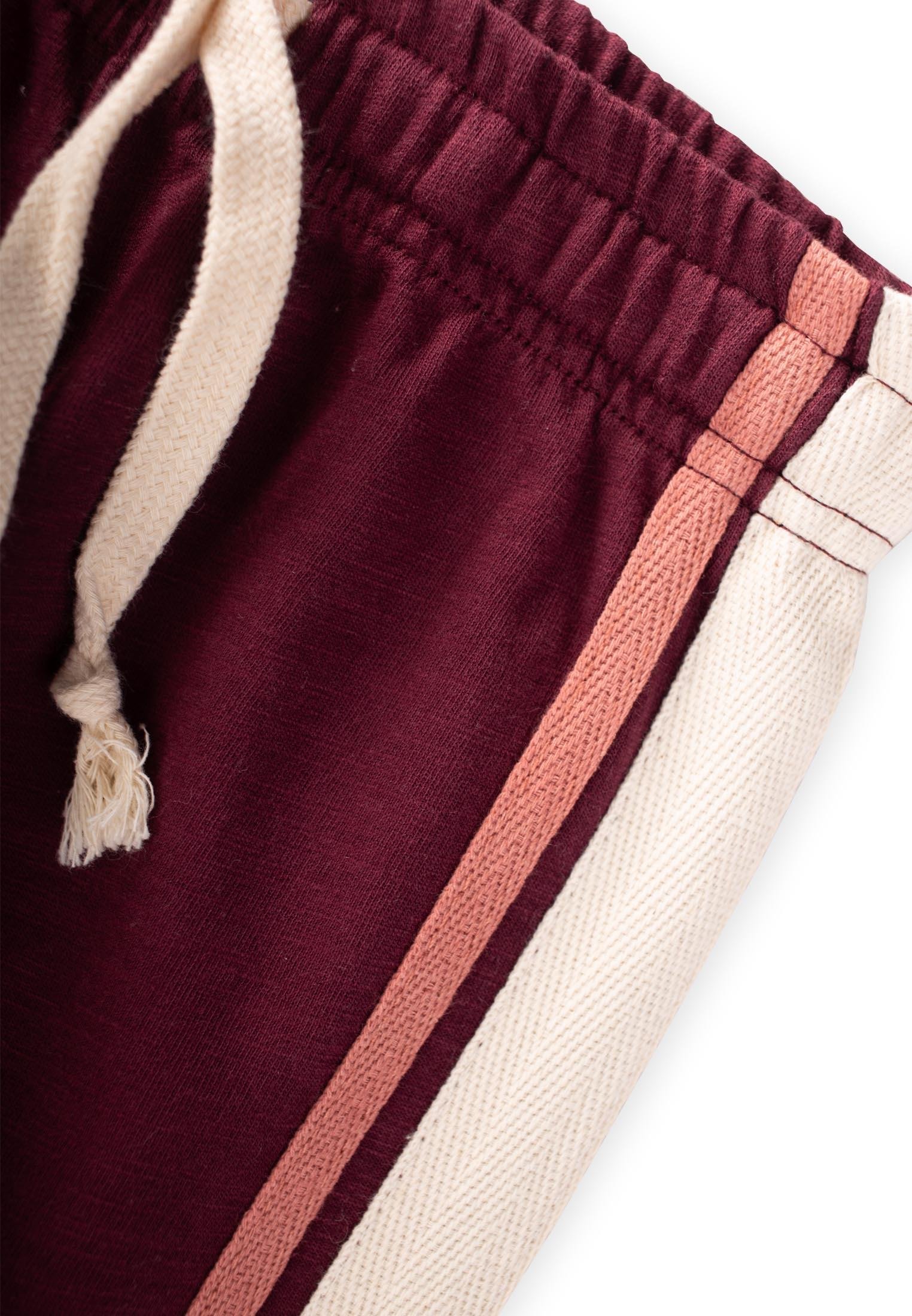 CigitŞerit Detaylı Baggy Eşofman 2-10 Yaş BORDO