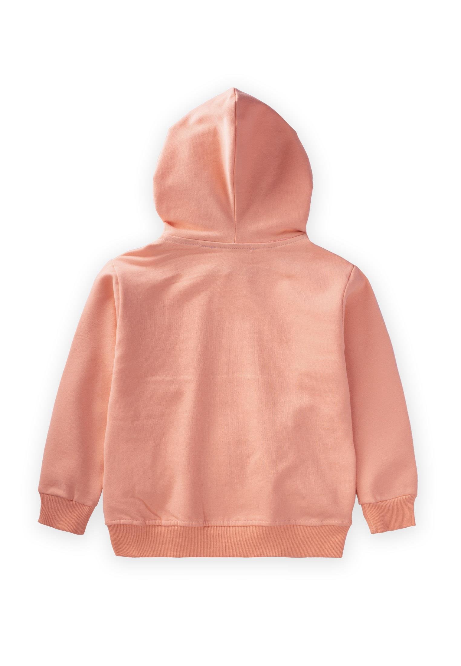 CigitKapşonlu Fermuarlı Mevsimlik Hırka 2-7 Yaş SOMON