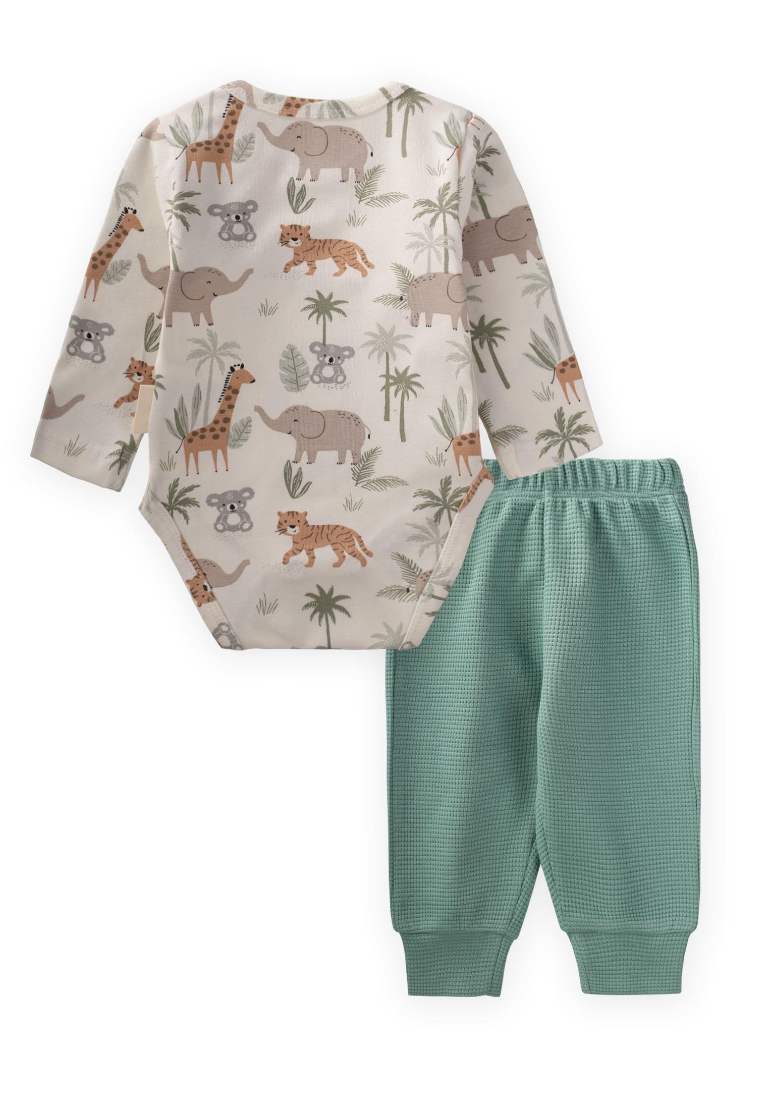 CigitDesnli Mevsimlik Zıbın Takım0-3 Yaş EKRU