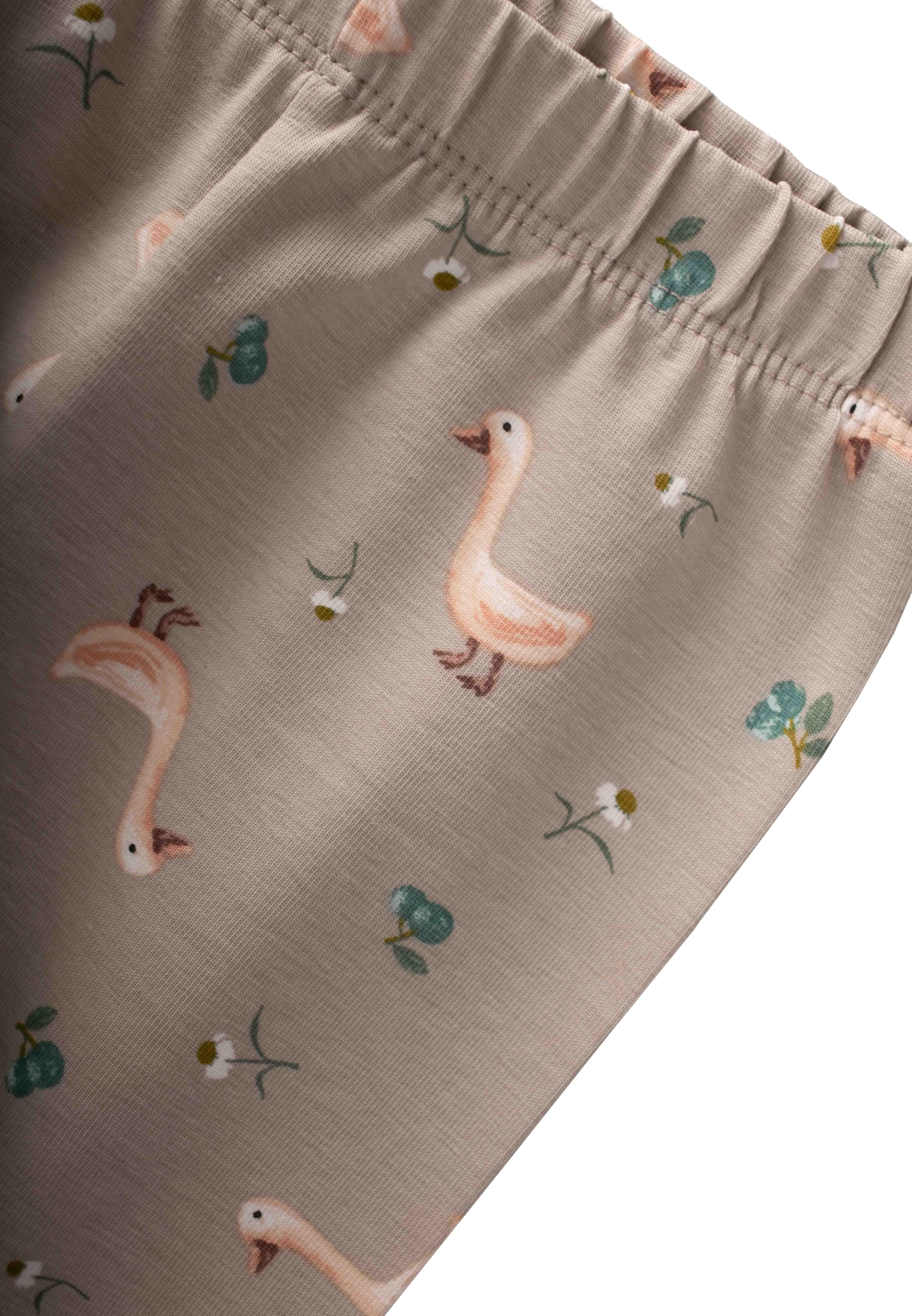 CigitDesenli Tayt 1-8 Yaş VİZON