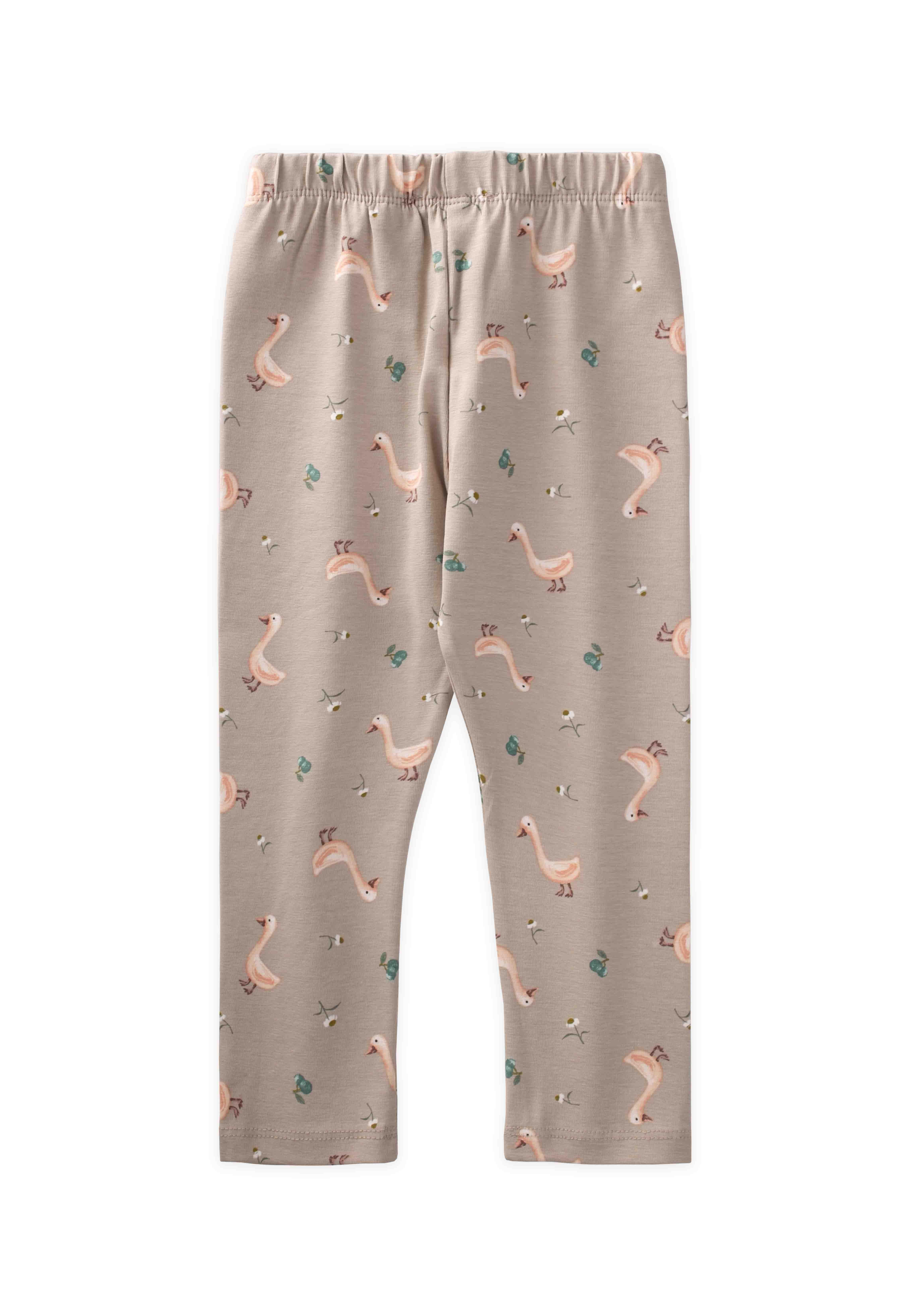 CigitDesenli Tayt 1-8 Yaş VİZON