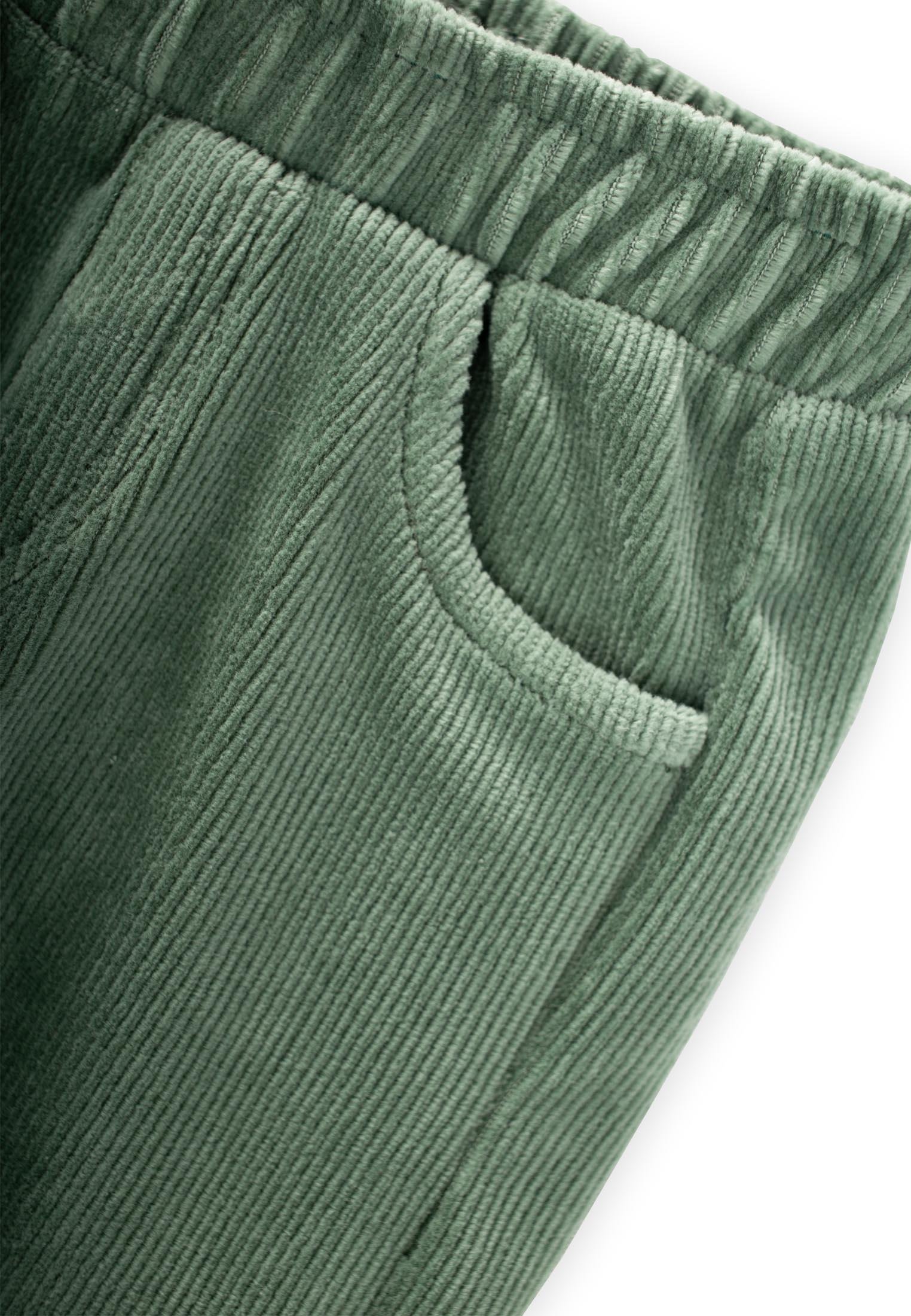 CigitFitilli Kadife Pantolon 1-8 Yaş HAKİ YEŞİL