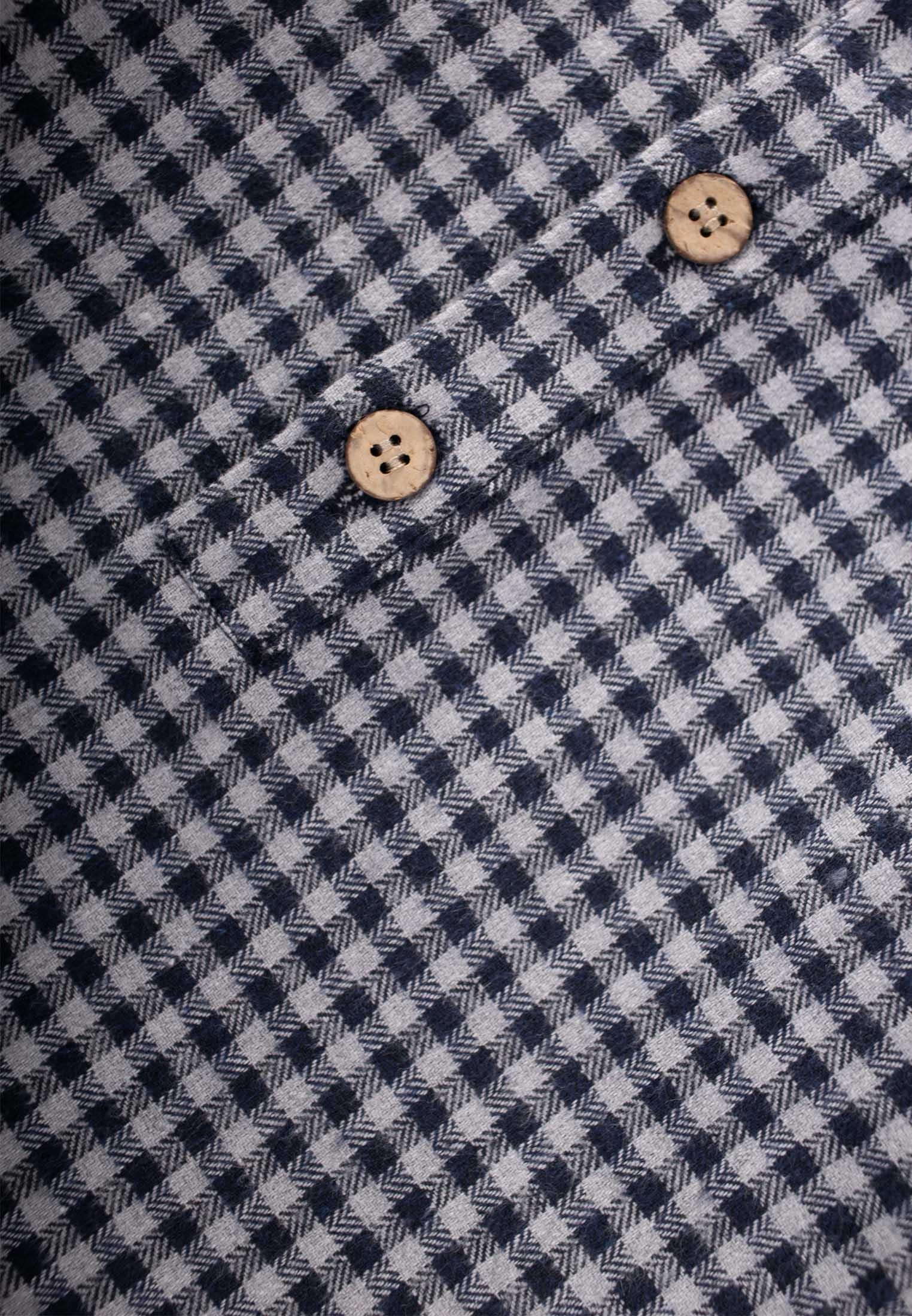 CigitHakim Yaka Pötikare Desenli Mevsimlik Gömlek 1-7 Yaş GRİ