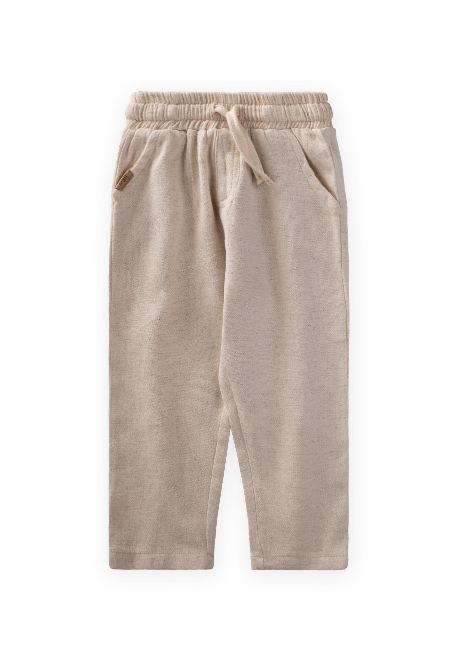 CigitKeten Pantolon 1-7 Yaş NATUREL