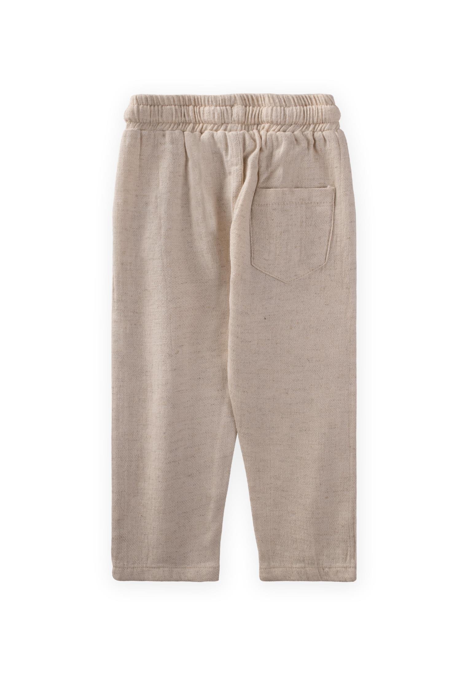 CigitKeten Pantolon 1-7 Yaş NATUREL