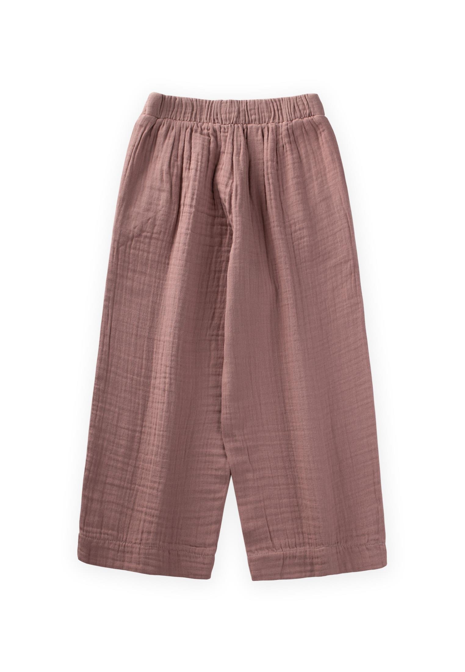CigitOrganik Müslin Pantolon 2-8 Yaş BAKIR