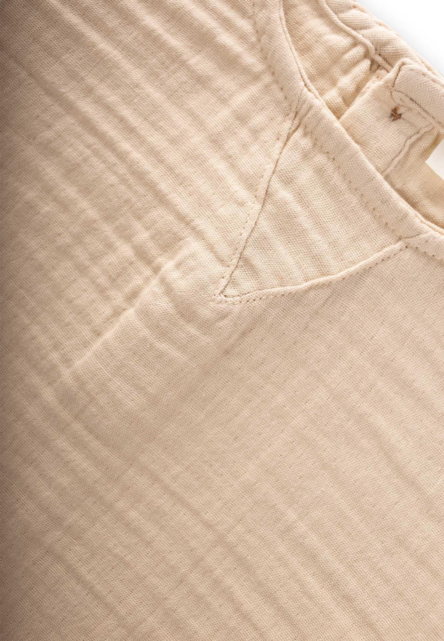 CigitOrganik Üçgen Parçalı Mevsimlik Sweatshırt 2-10 Yaş BEJ