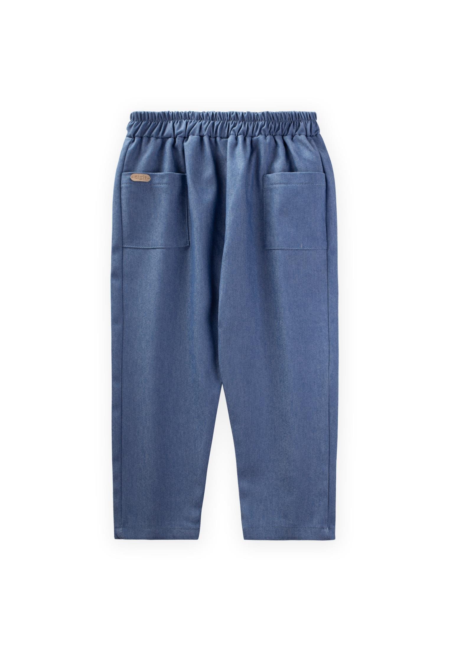 CigitCep Detaylı Pantolon 2-8 Yaş MAVİ