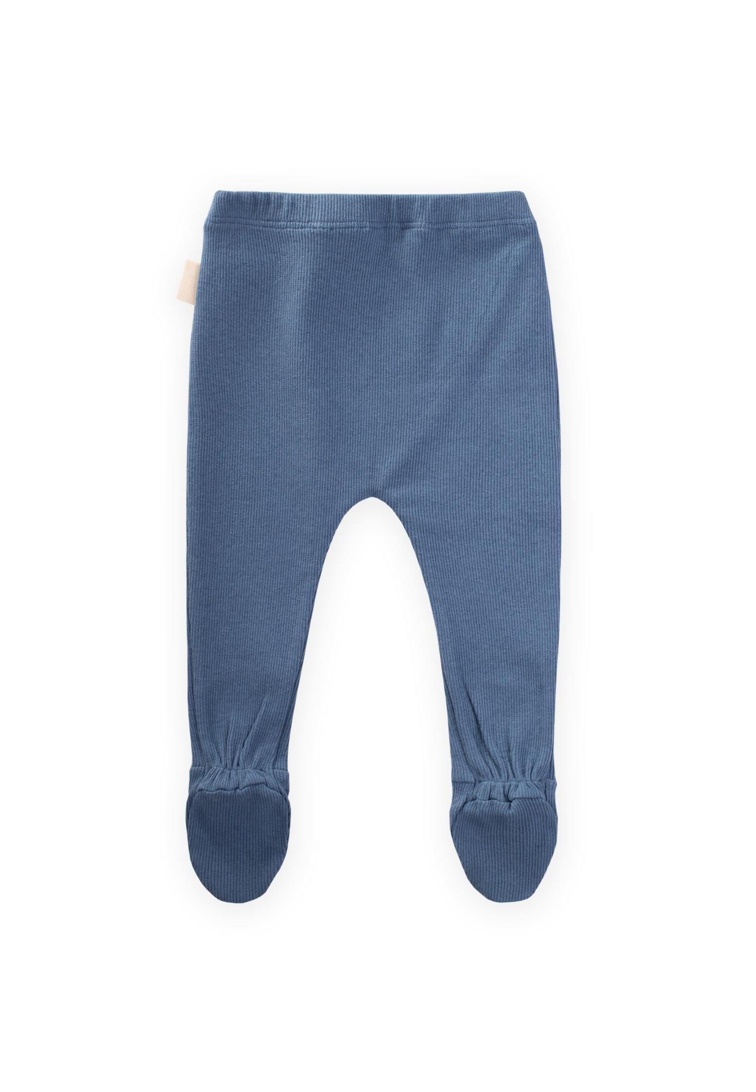 CigitPatikli Bebe Pantolon 0-1 Yaş İNDİGO MAVİ