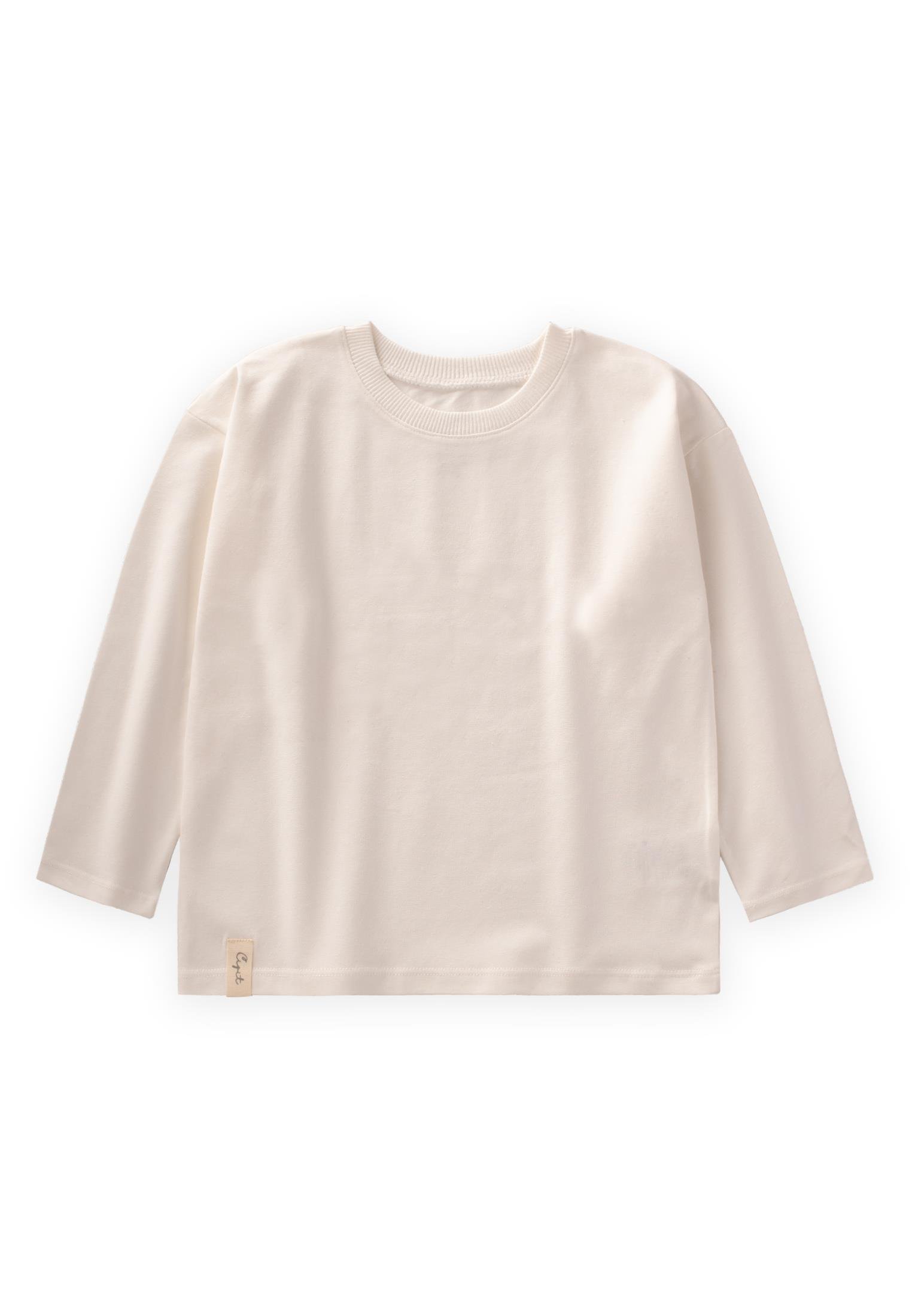 CigitMevsimlik Basic T-Shırt 2-10 Yaş EKRU