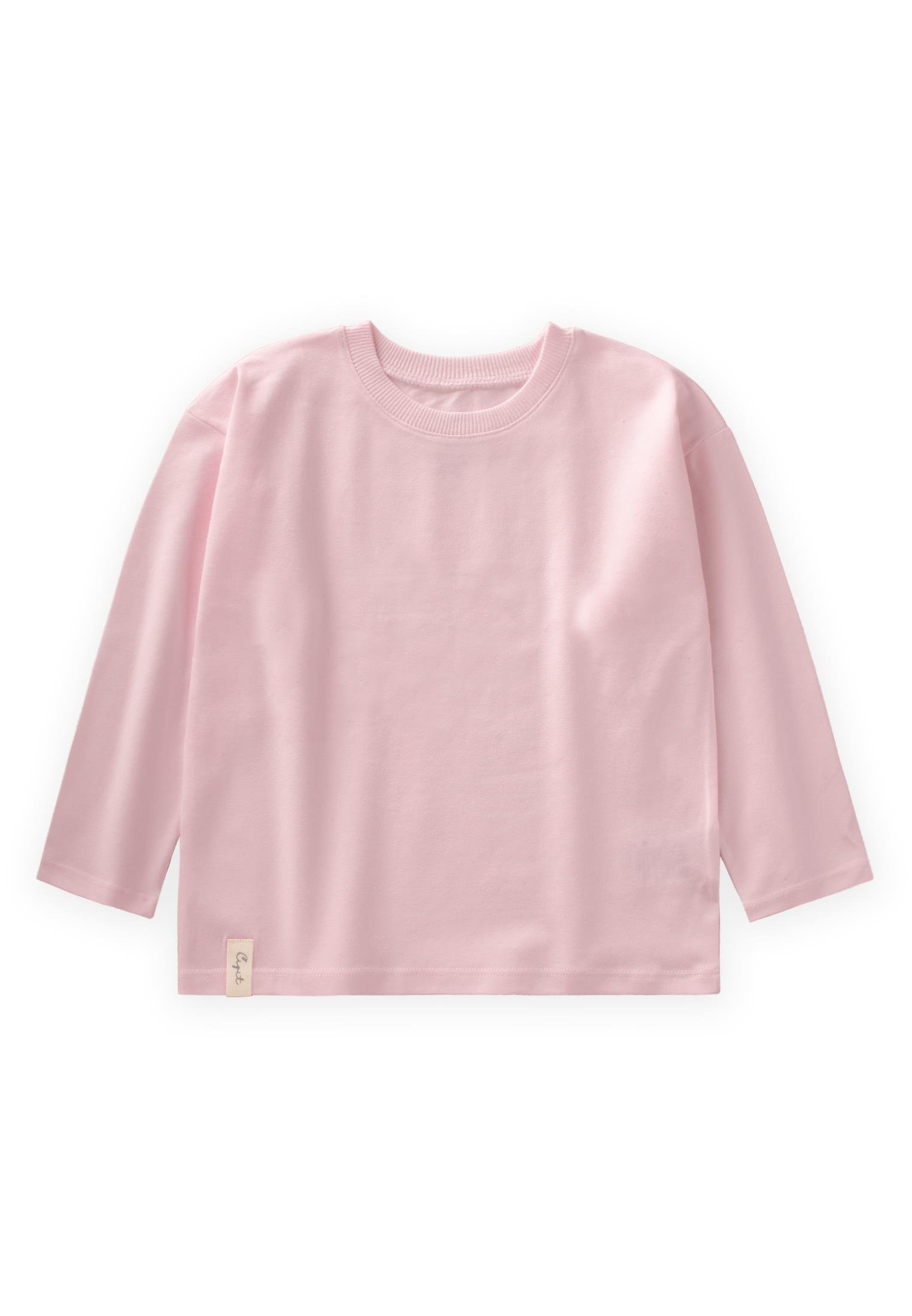 CigitMevsimlik Basic T-Shırt 2-10 Yaş PUDRA PEMBE