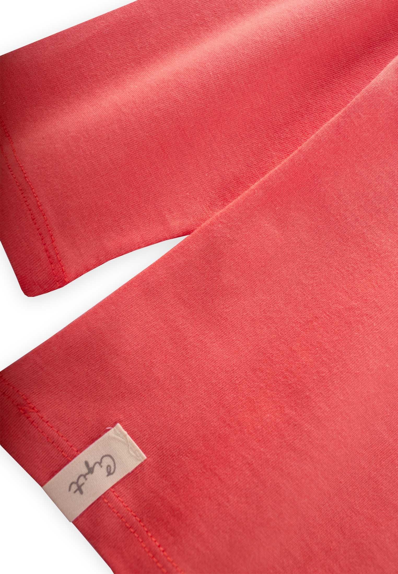 CigitMevsimlik Basic T-Shırt 2-10 Yaş MERCAN