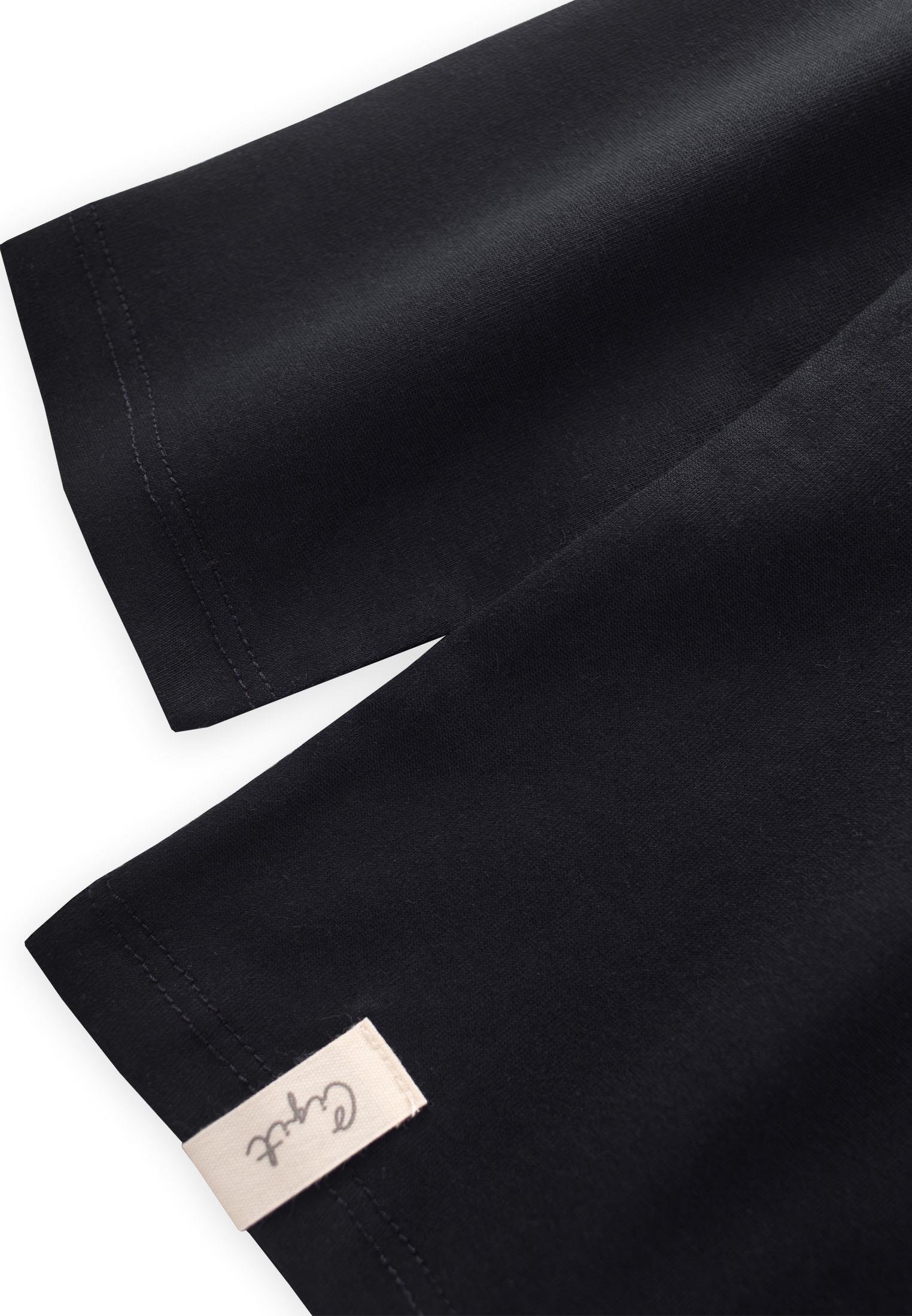 CigitMevsimlik Basic T-Shırt 2-10 Yaş SİYAH