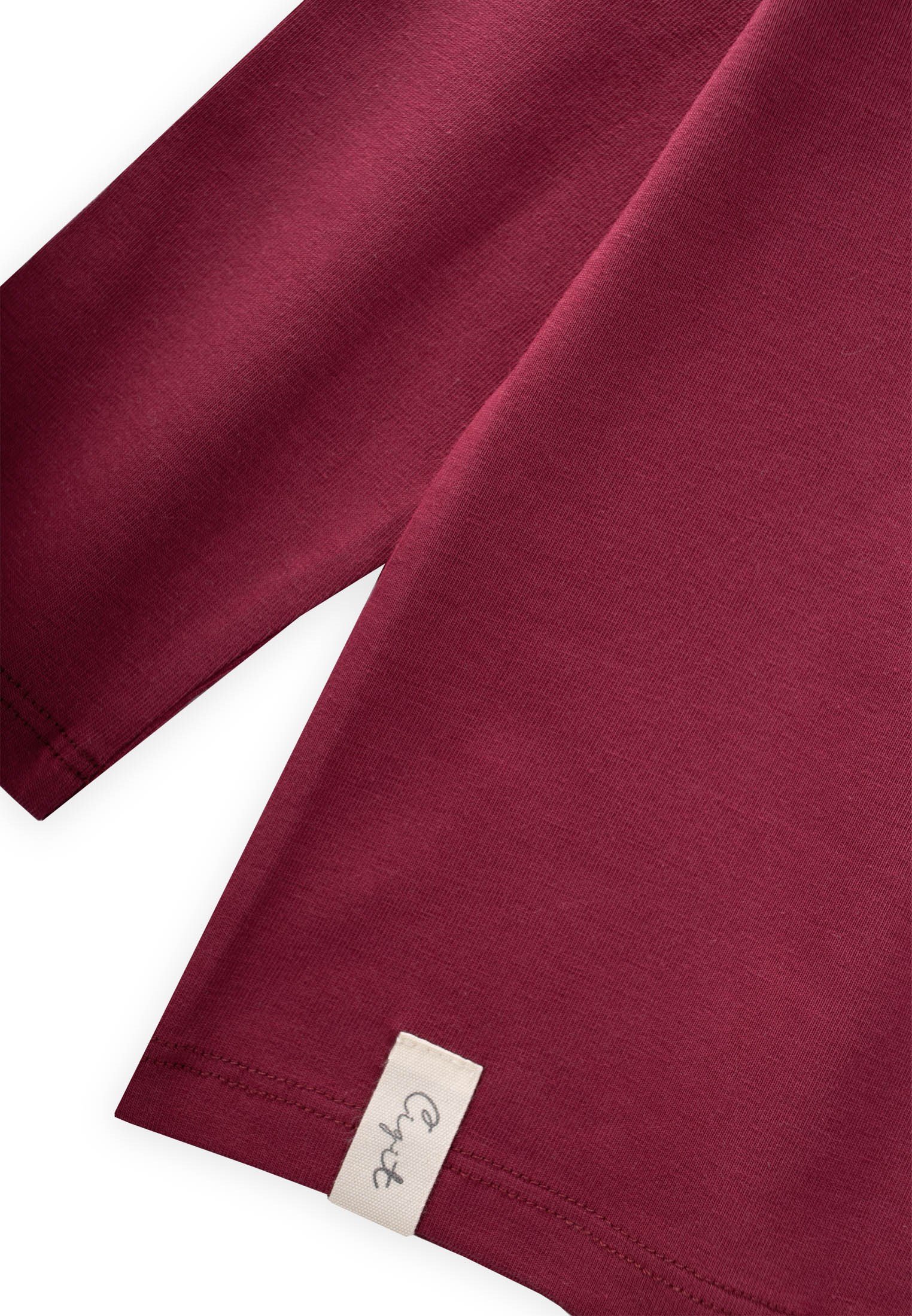 CigitMevsimlik Basic T-Shırt 2-10 Yaş BORDO