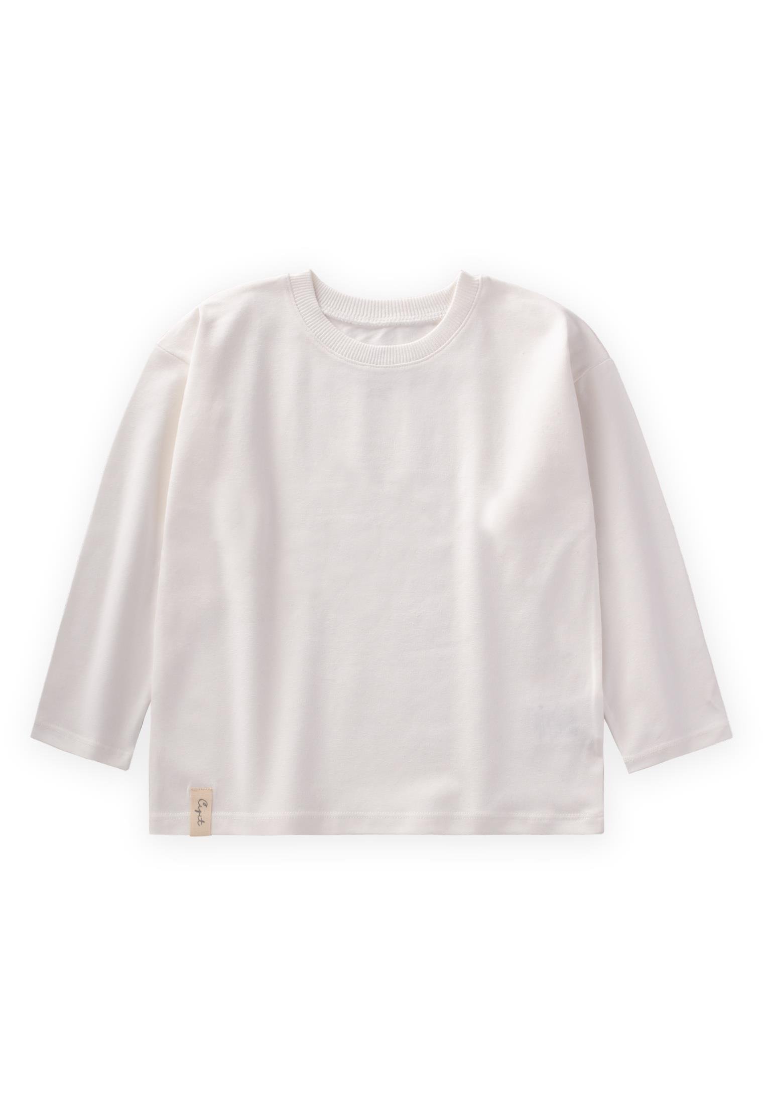 CigitMevsimlik Basic T-Shırt 2-10 Yaş BEYAZ