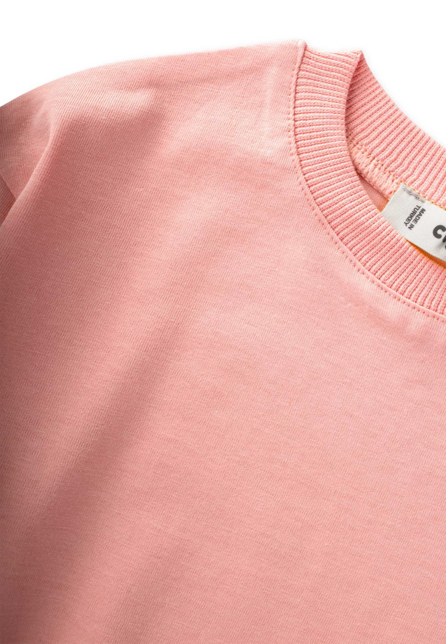 CigitMevsimlik Basic T-Shırt 2-10 Yaş Ş PEMBE