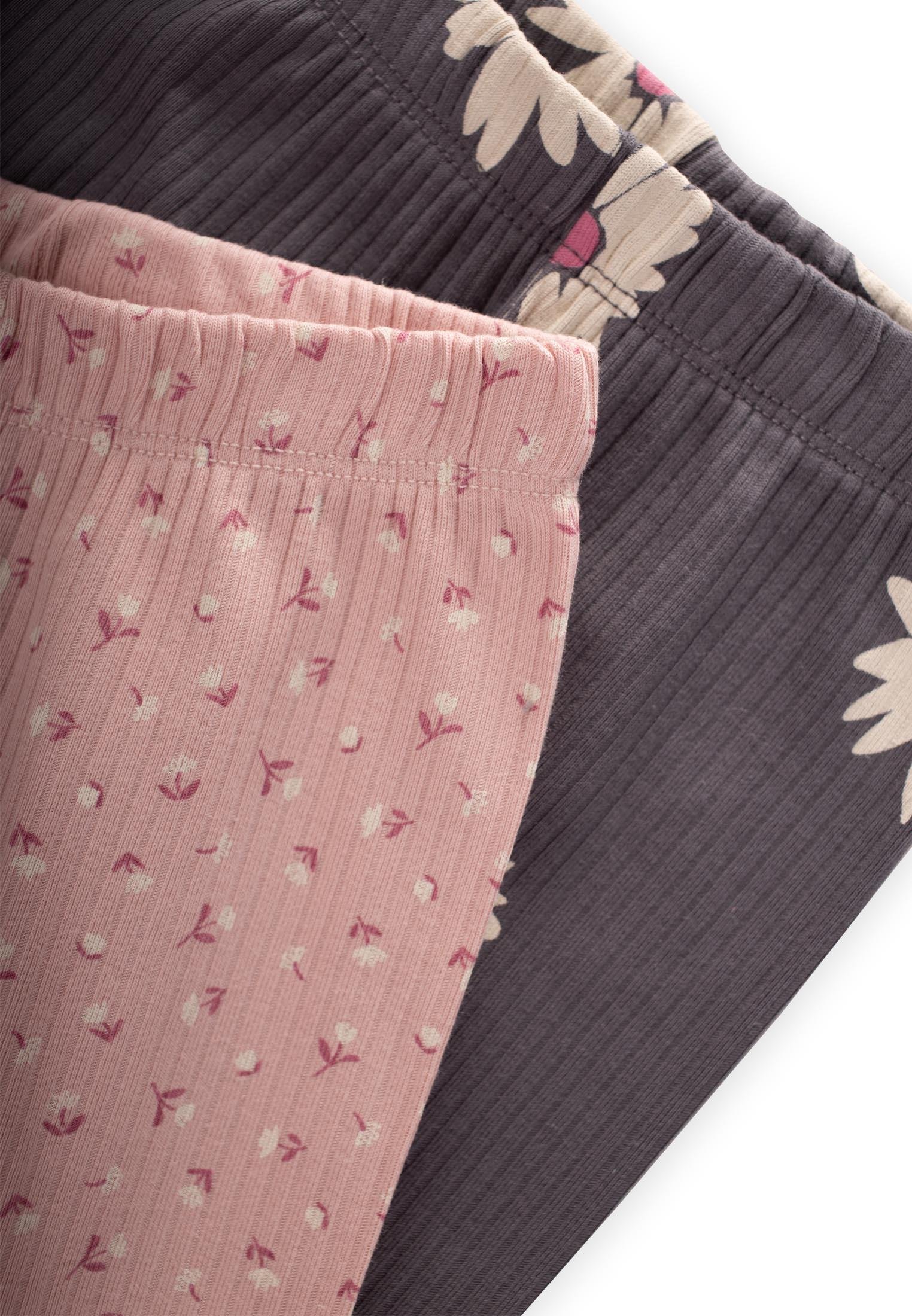 Cigitİkili Set Tayt 1-8 Yaş PUDRA- O GRİ