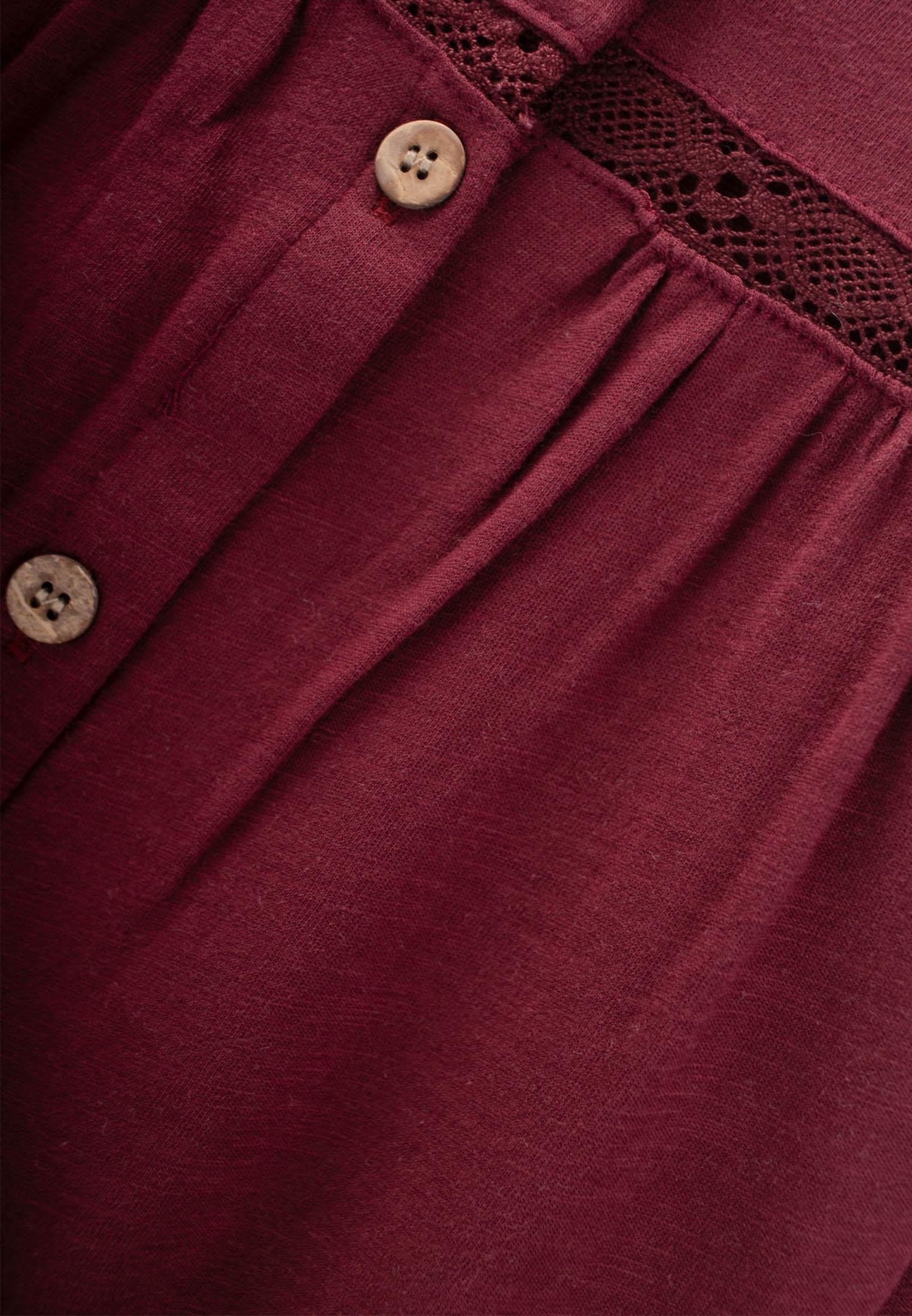 CigitDantel Detaylı Mevsimlik Kız Hırka 1-5 Yaş BORDO