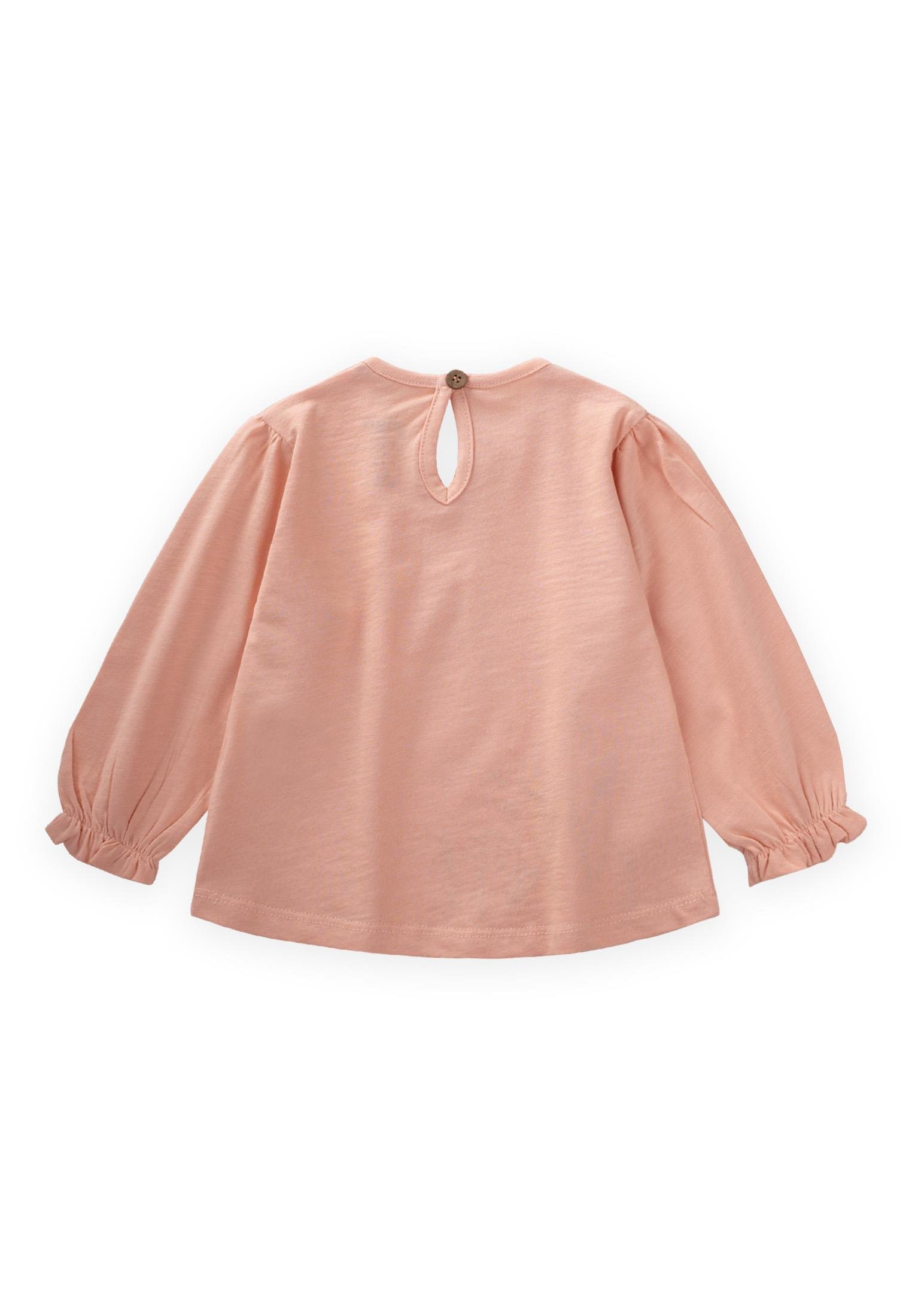 CigitÇiçek Nakışlı Uzun Kollu T-Shırt 1-7 Yaş YAVRUAĞZI